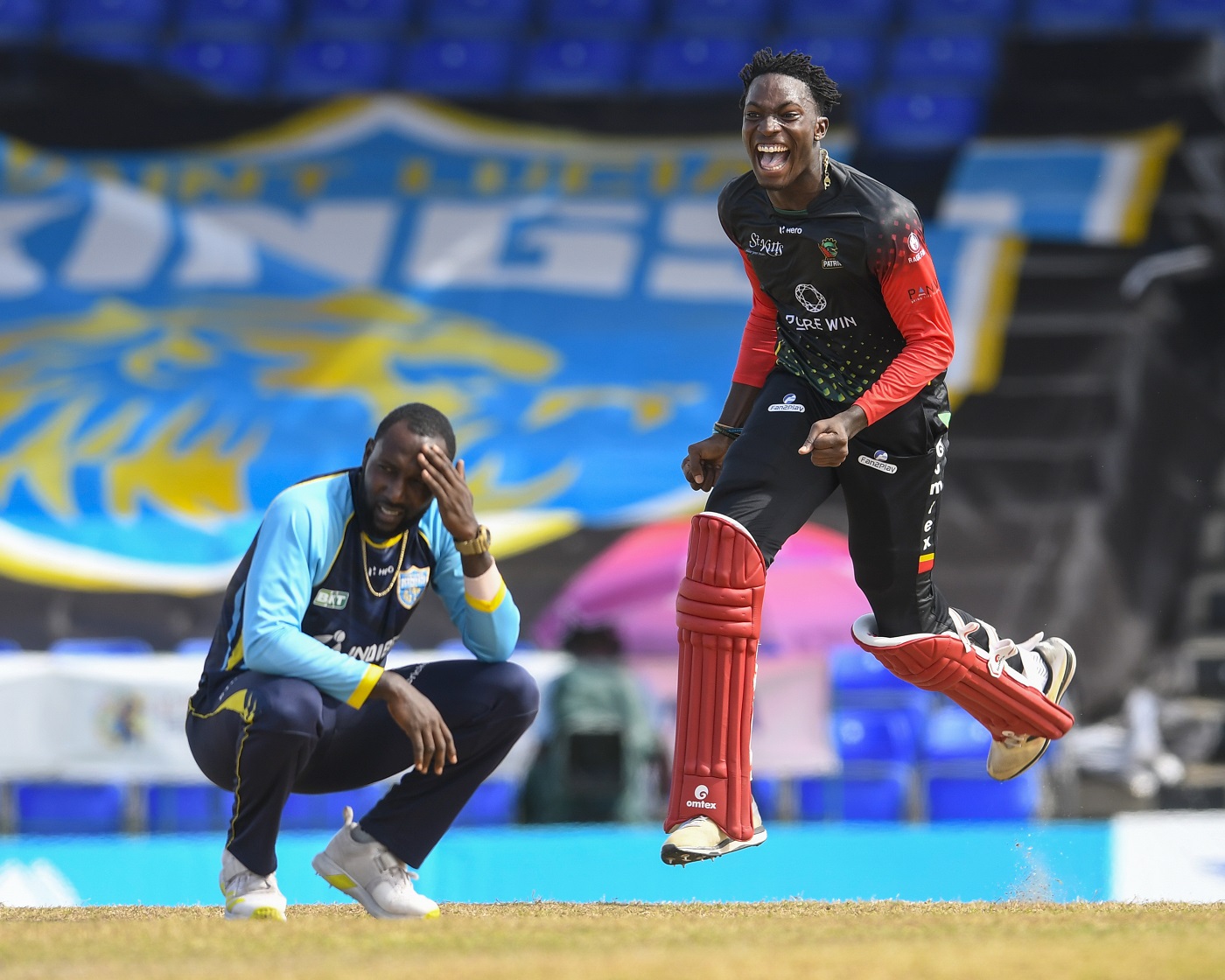 Dominic Drakes made 48* in 24 balls in the final of CPL 2021 | Getty