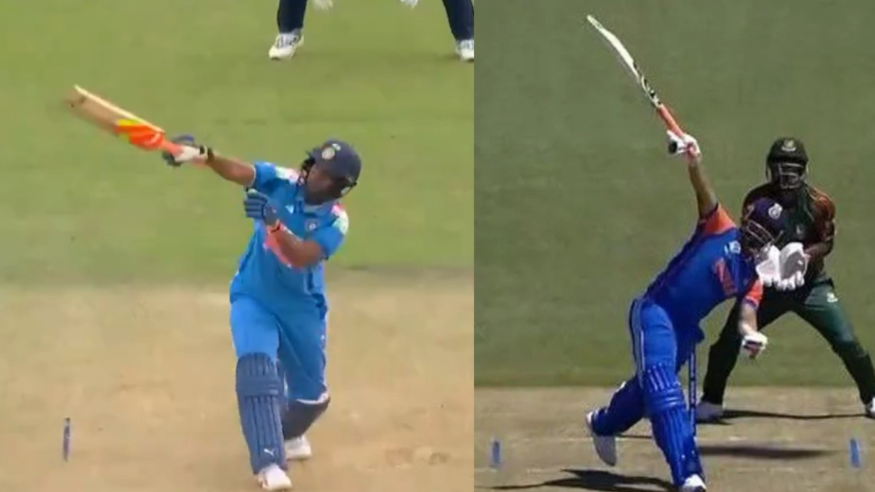 WATCH- Deepti Sharma hits one-handed six in 1st ODI v England; says “I picked that up from Rishabh”