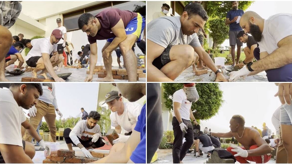 IPL 2022: Chennai Super Kings players participate in one-of-a-kind team building exercise