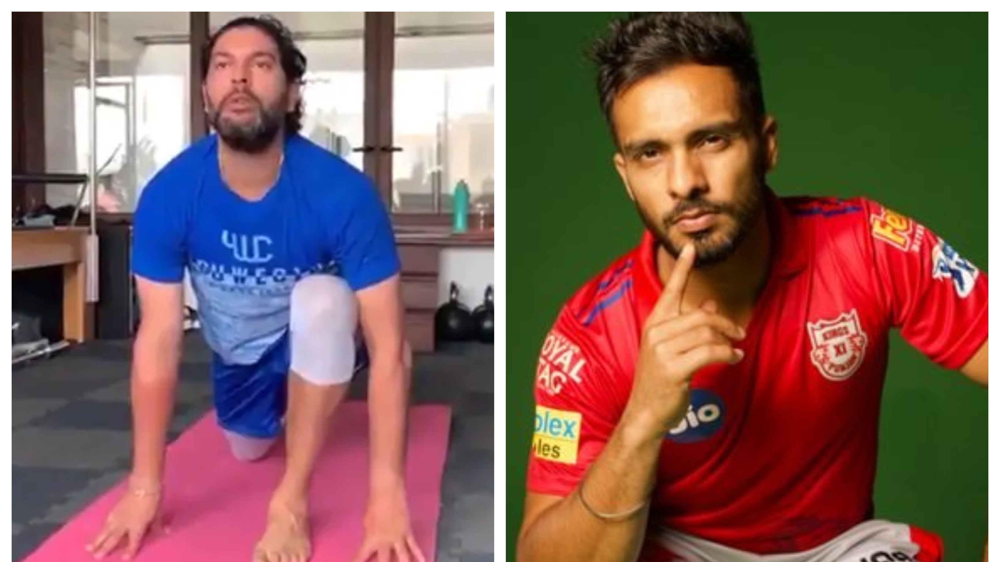 Mandeep Singh takes a cheeky dig at Yuvraj Singh after latter shares video practicing yoga 