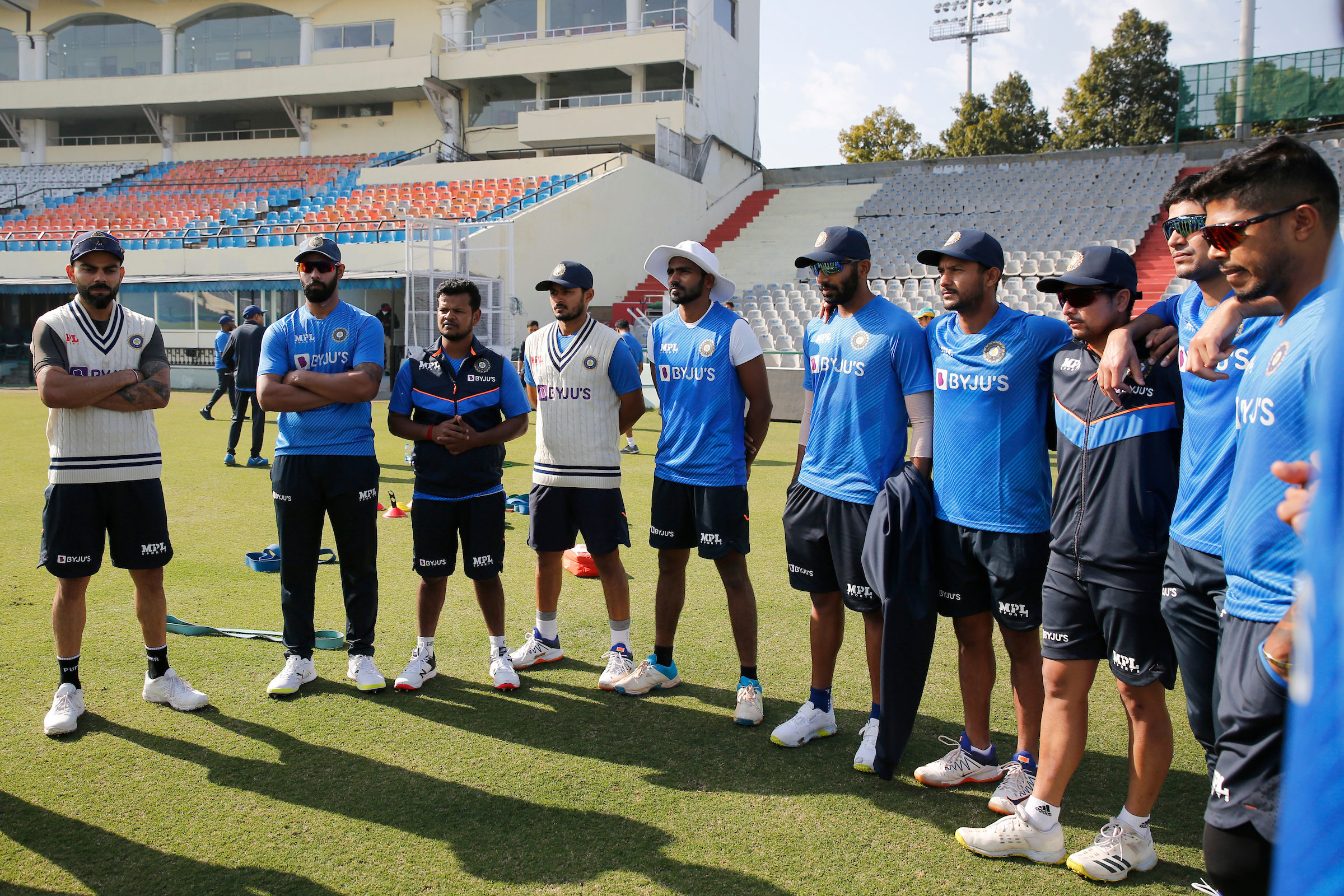 Team India prepping for 1st Test | BCCI