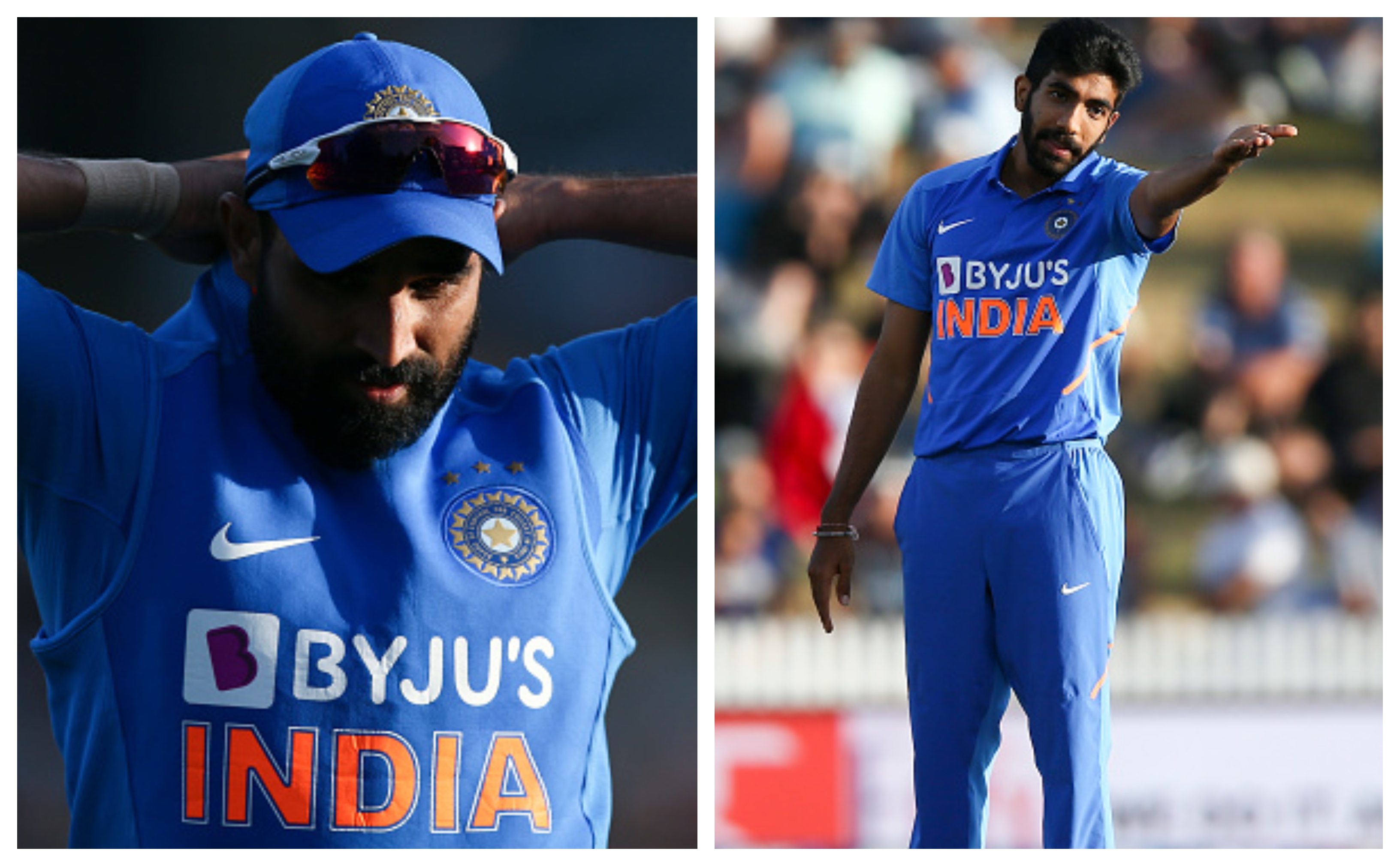 Mohammad Shami and Jasprit Bumrah | Getty