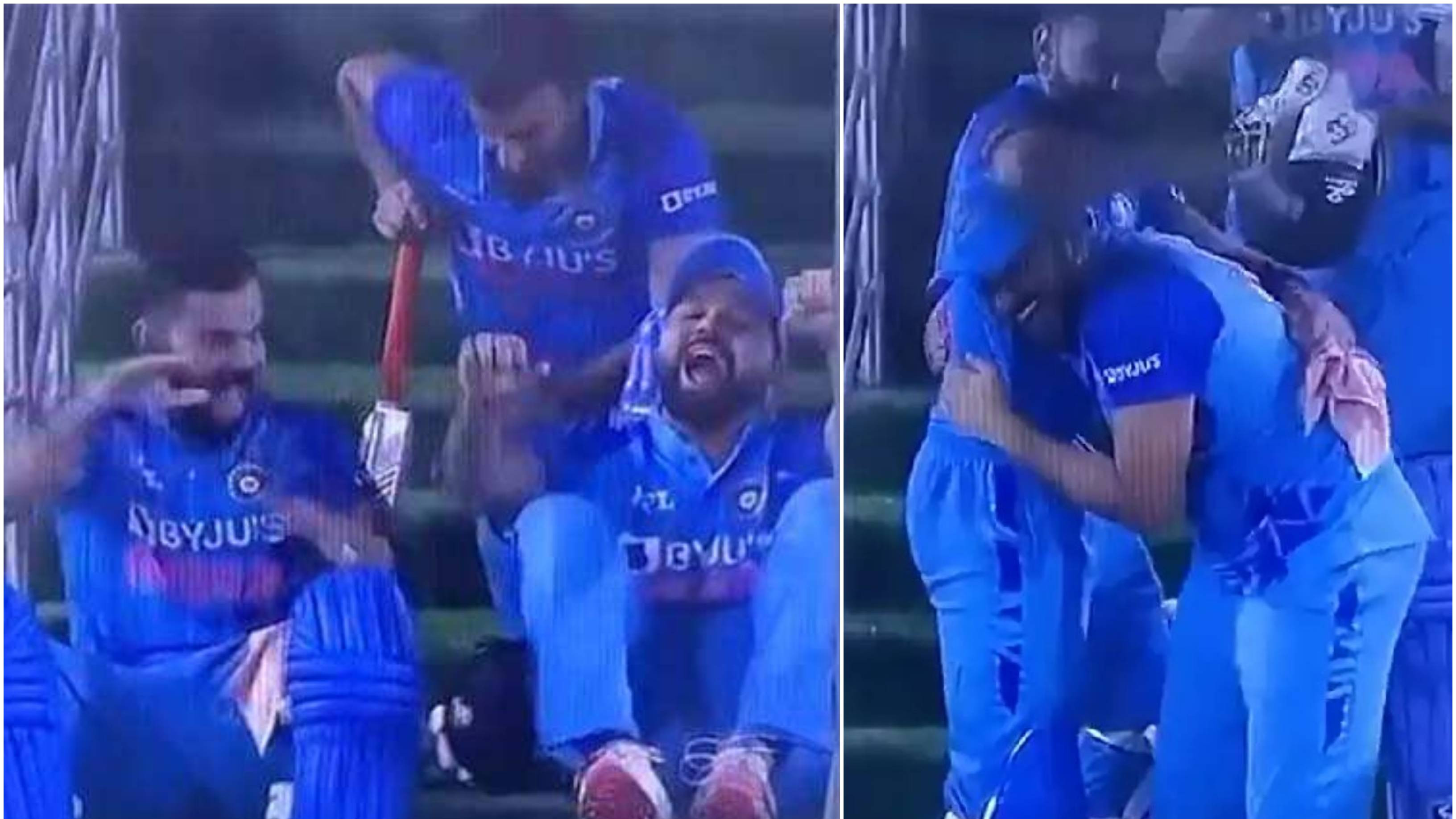 IND v AUS 2022: WATCH – Virat Kohli and Rohit Sharma’s childlike celebration after India’s series-clinching win in 3rd T20I