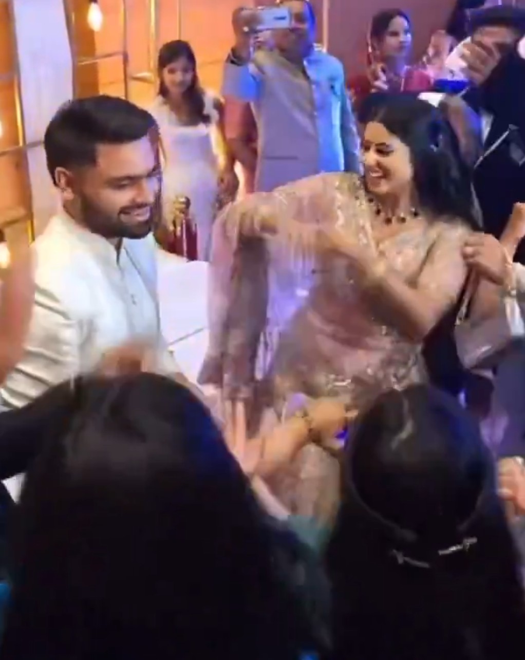 Rinku Singh and Priya Saroj | X