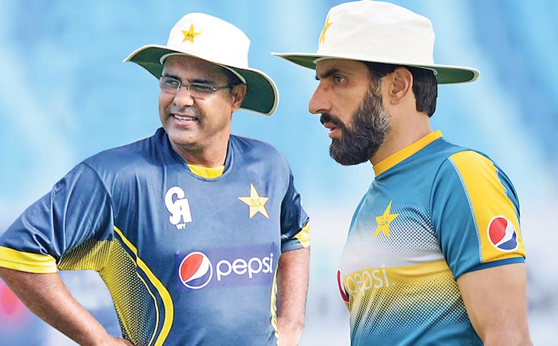 Waqar says Misbah takes all decisions | AFP