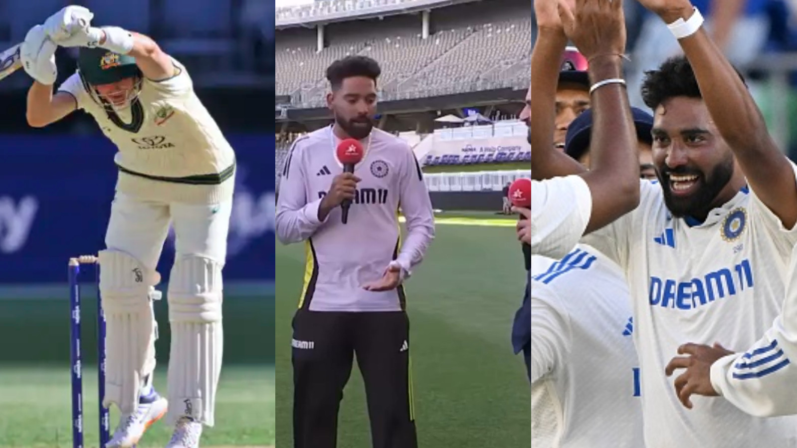 BGT 2024: WATCH- “Apna confidence high hai”- Mohammed Siraj on bowling to under-pressure Marnus Labuschagne in Perth