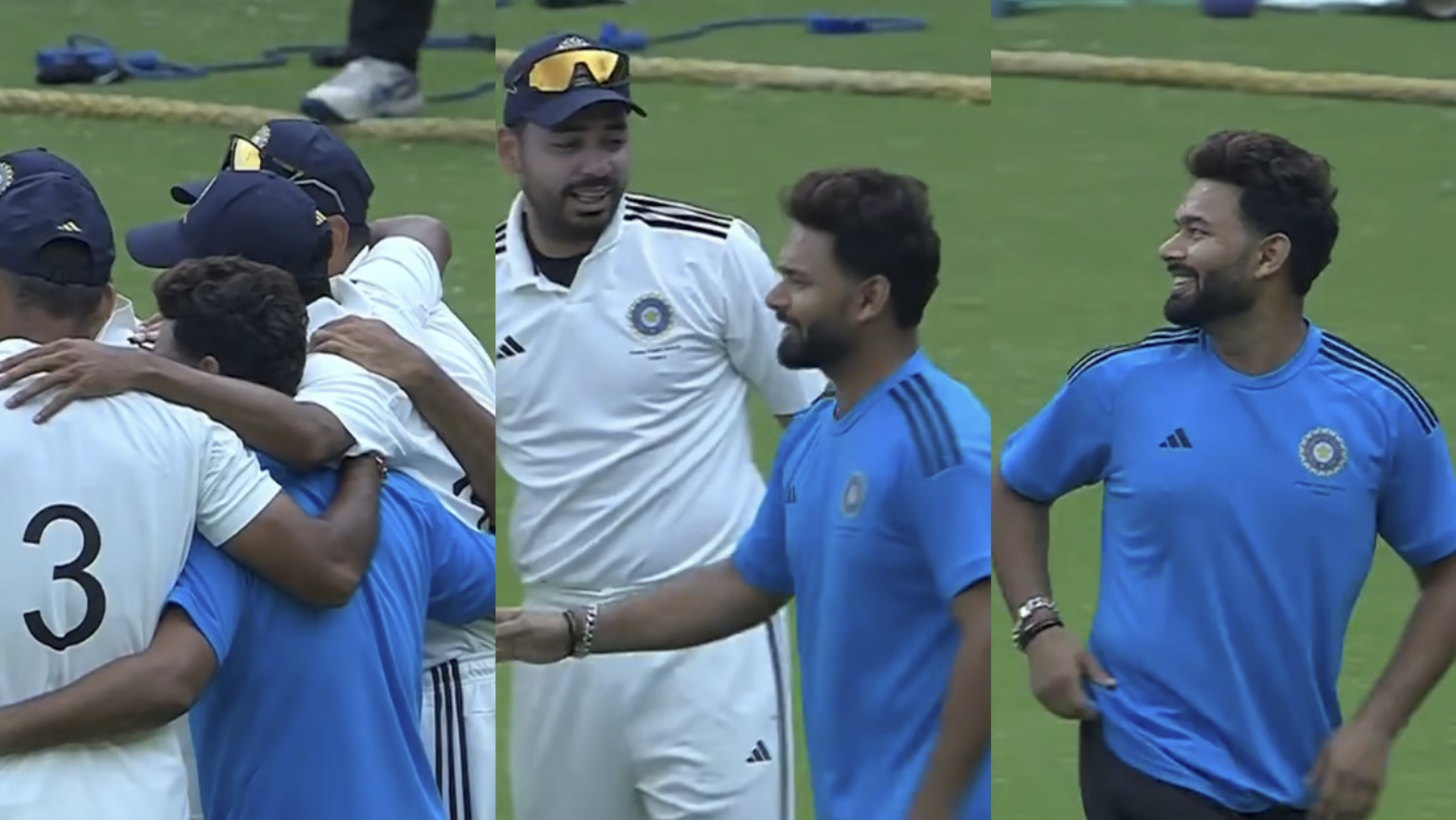 WATCH- Rishabh Pant, India B's 'jasoos' hilariously joins India A’s team huddle to know their plans