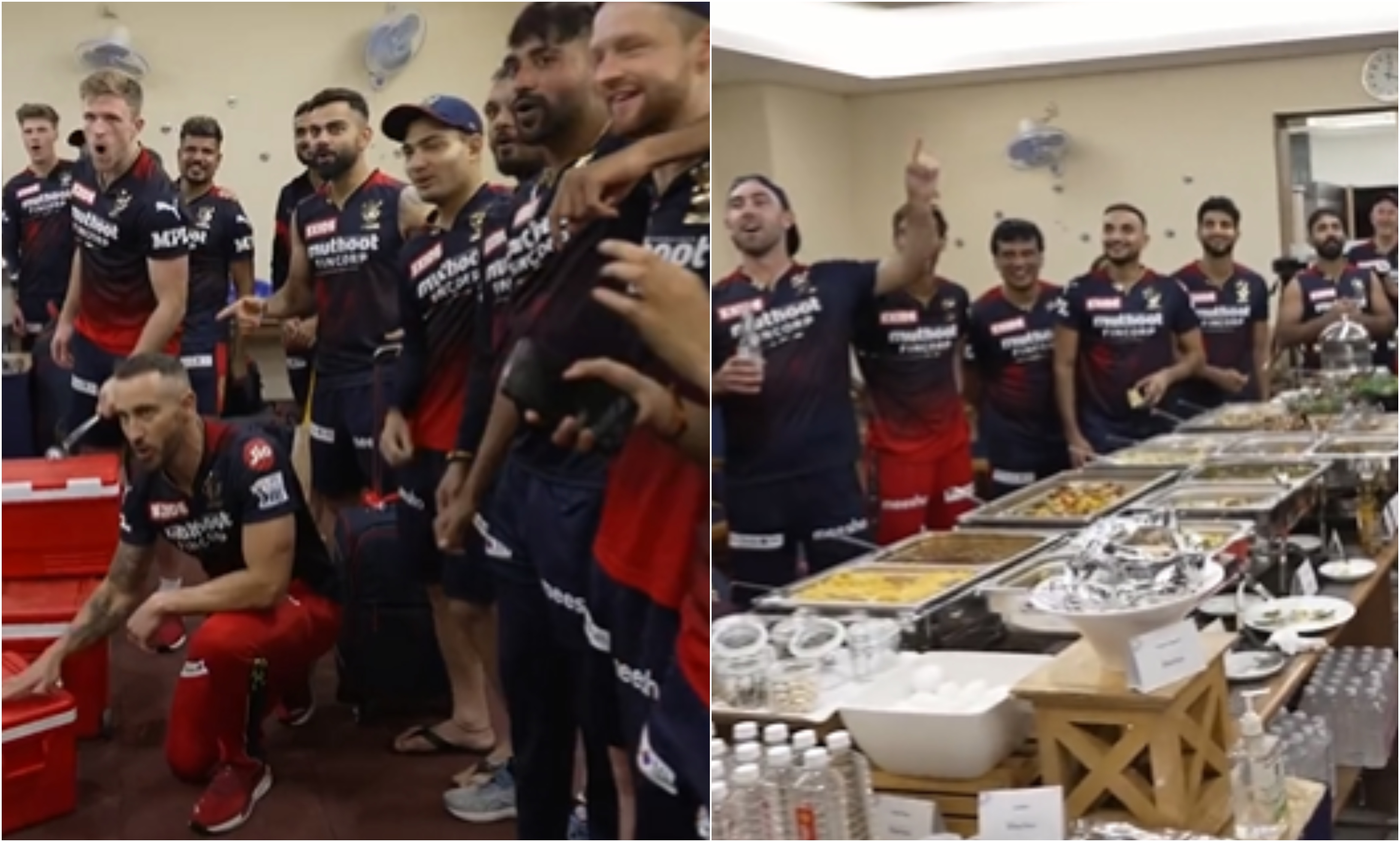 RCB players sing a special victory song | RCB/Twitter
