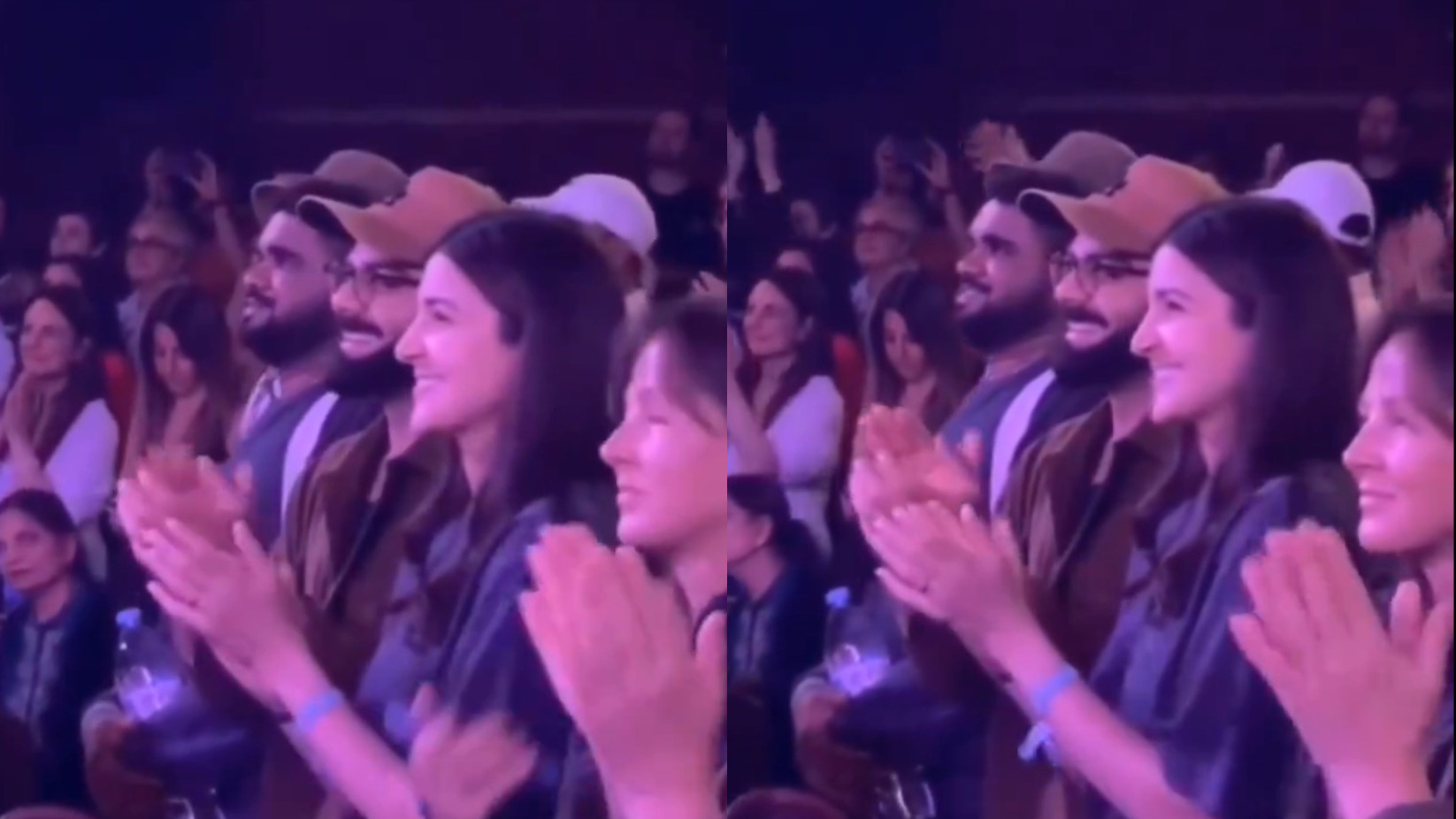 WATCH- Virat Kohli and Anushka Sharma seen attending Krishna Das kirtan in London