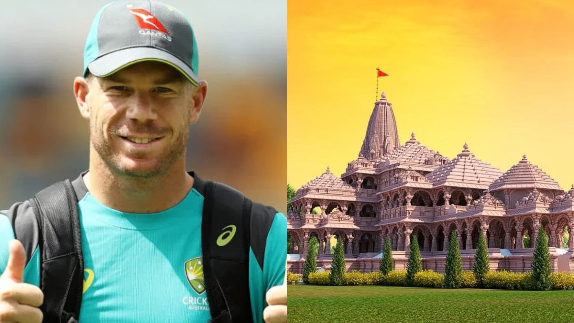 “Jai Sri Ram India”- David Warner’s special post celebrating Ram Mandir Pran Pratishtha ceremony in Ayodhya