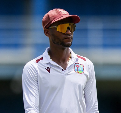 West Indies captain Kraigg Brathwaite | Getty