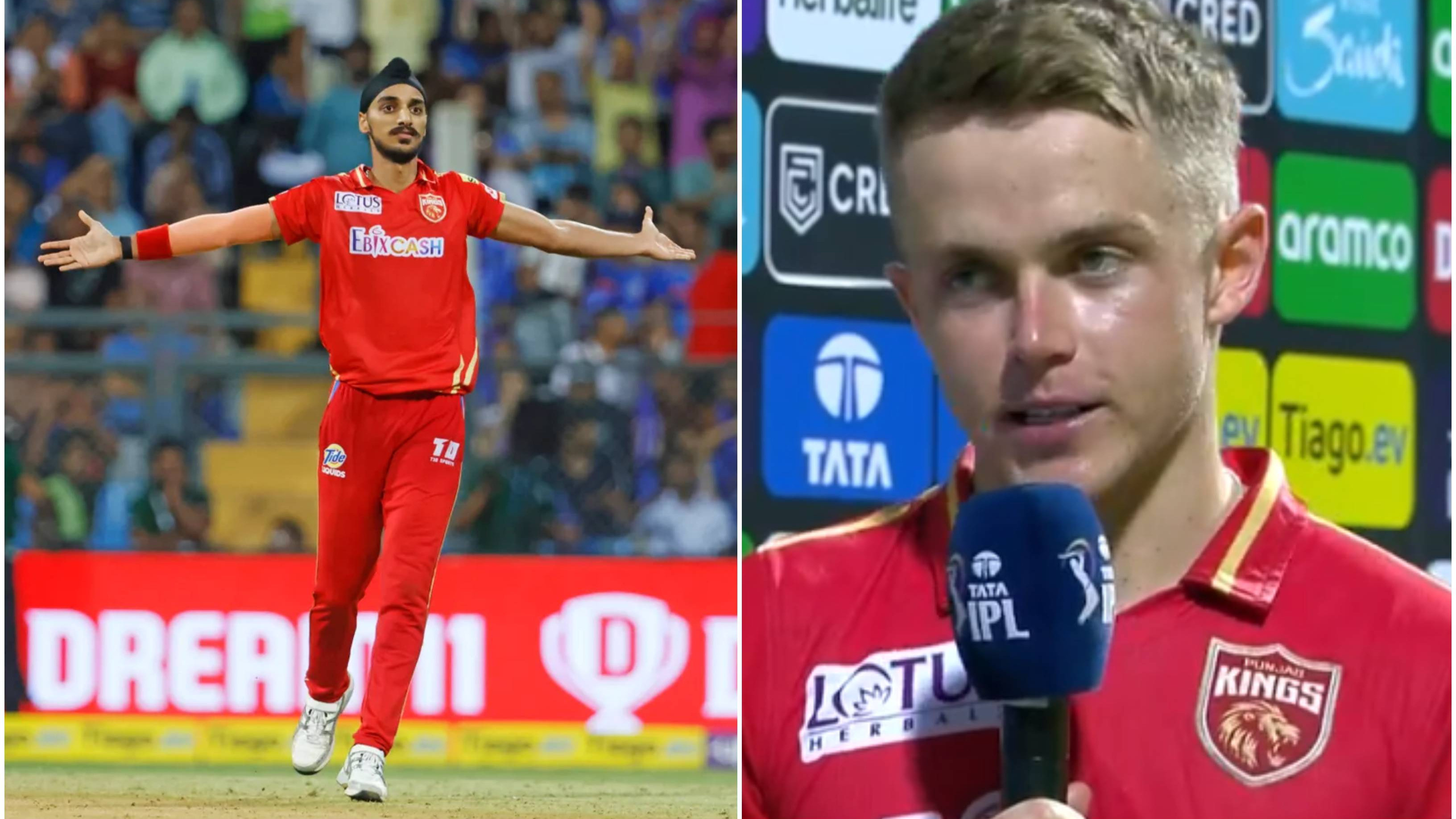 IPL 2023: “I don't deserve Player-of-the-Match award, Arshdeep does,” Sam Curran after PBKS’ win over MI