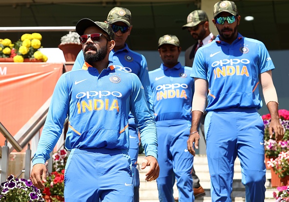 Indian players wore the camouflage caps at Ranchi | Getty Images