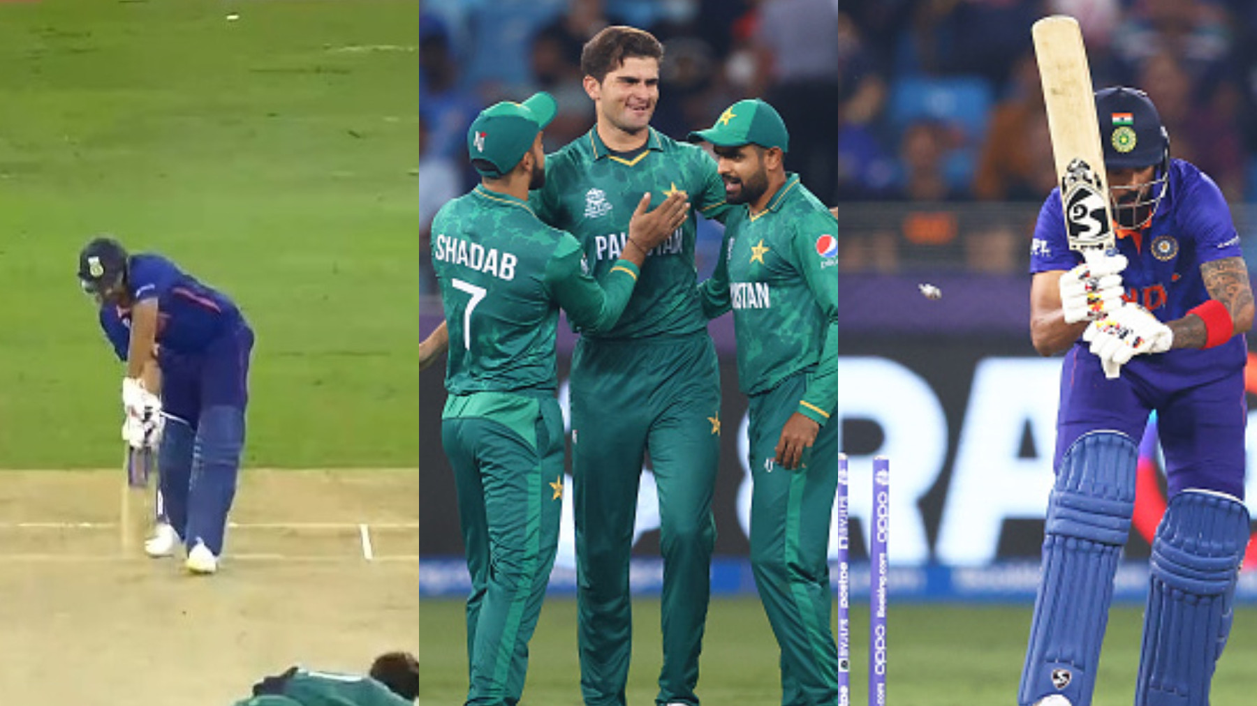 T20 World Cup 2021: WATCH- Shaheen Afridi gives India a heartache by removing Rohit-Rahul for cheap