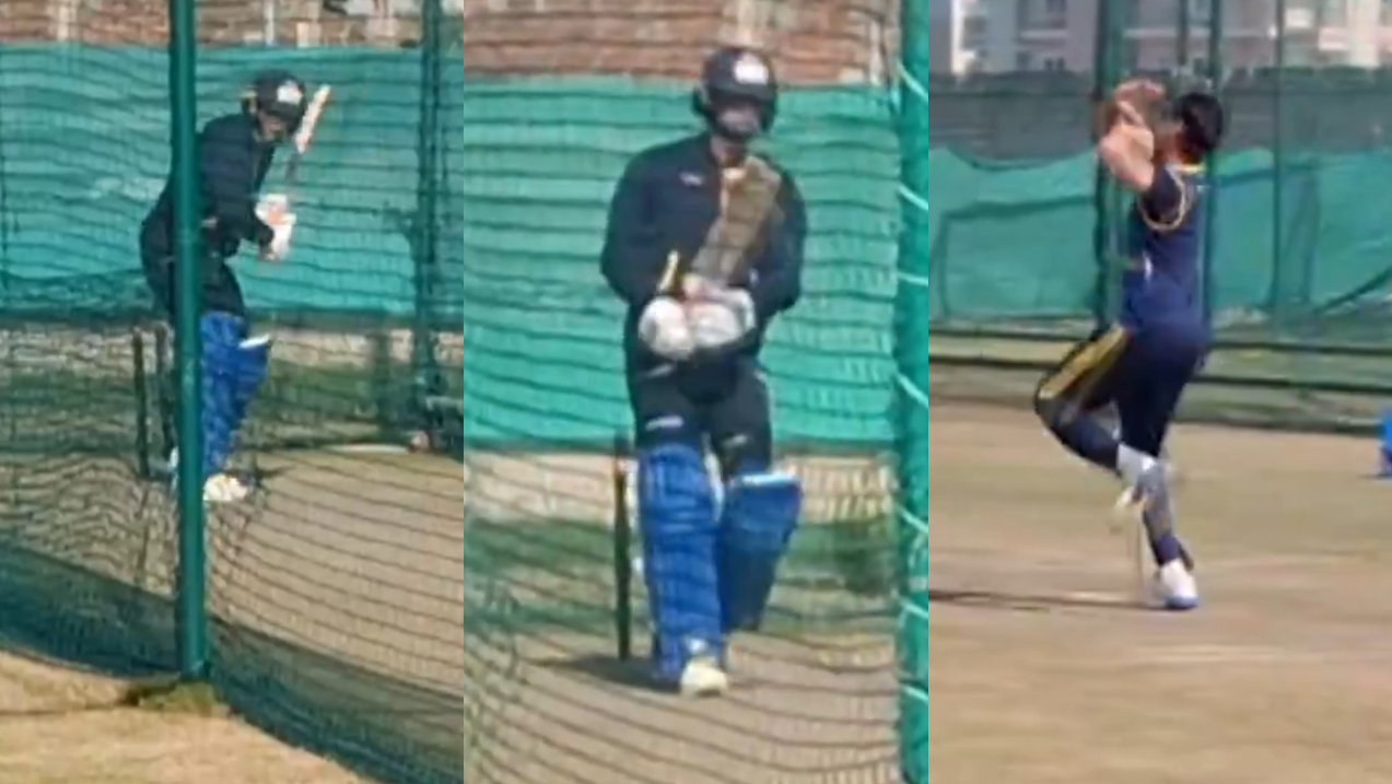 Abhishek Sharma trains ahead of Punjab's next VHT game in Jaipur | PTI X