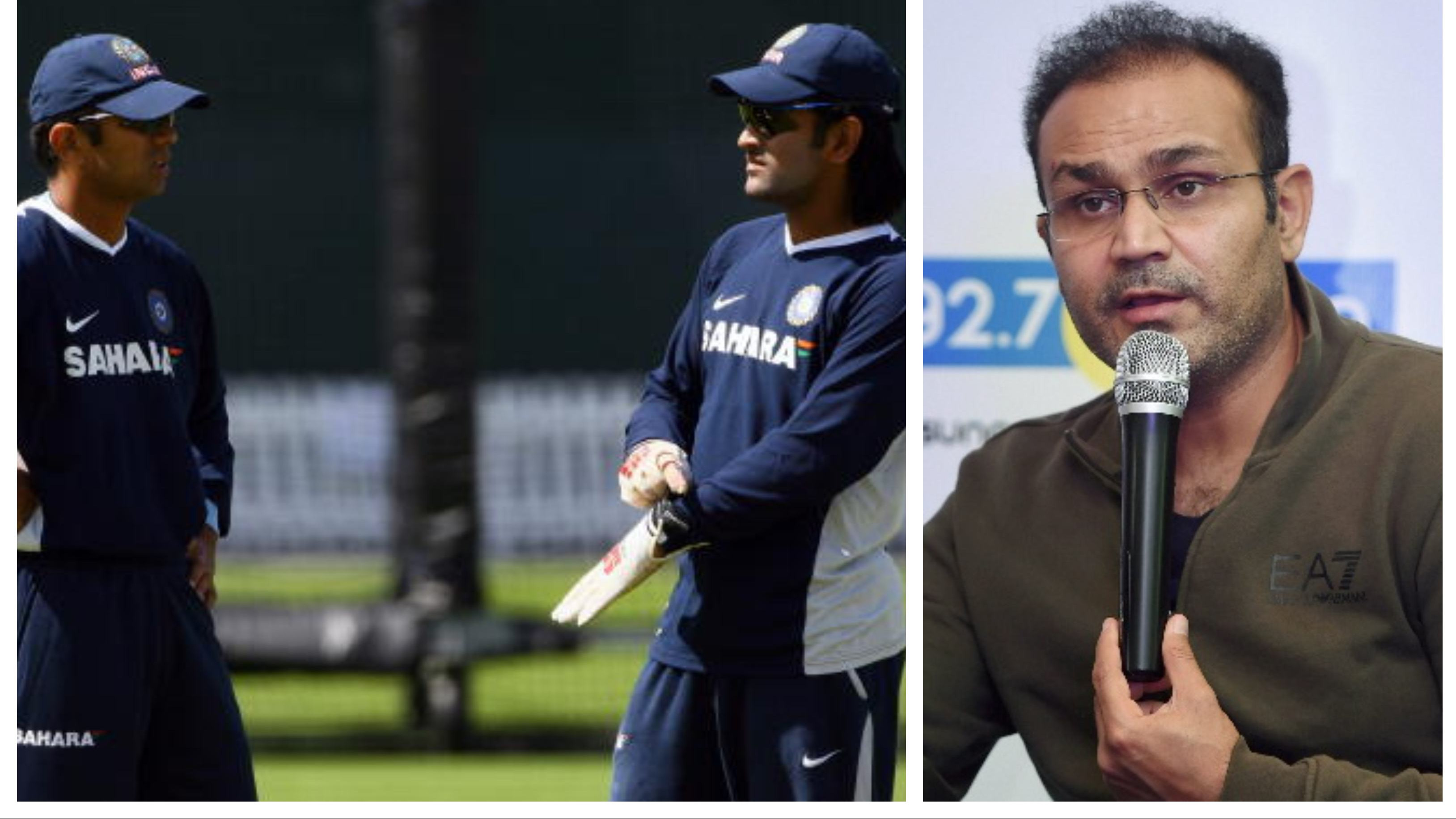 WATCH: Virender Sehwag recalls instance when Rahul Dravid got angry on MS Dhoni during a Pakistan tour