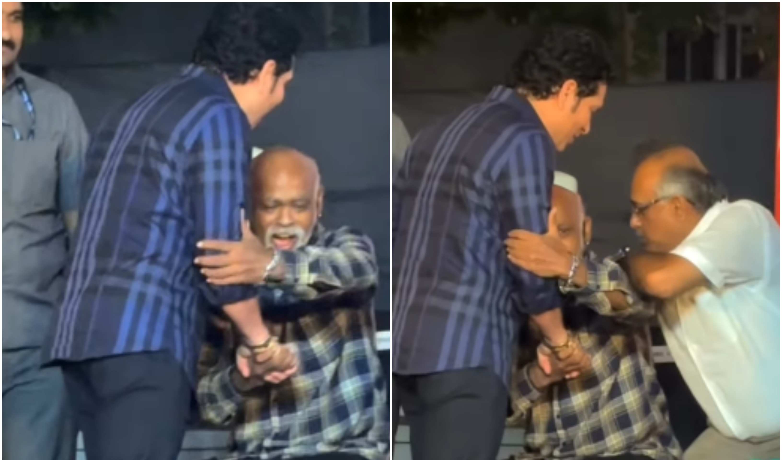 Sachin Tendulkar and Vinod Kambli | Screengrab