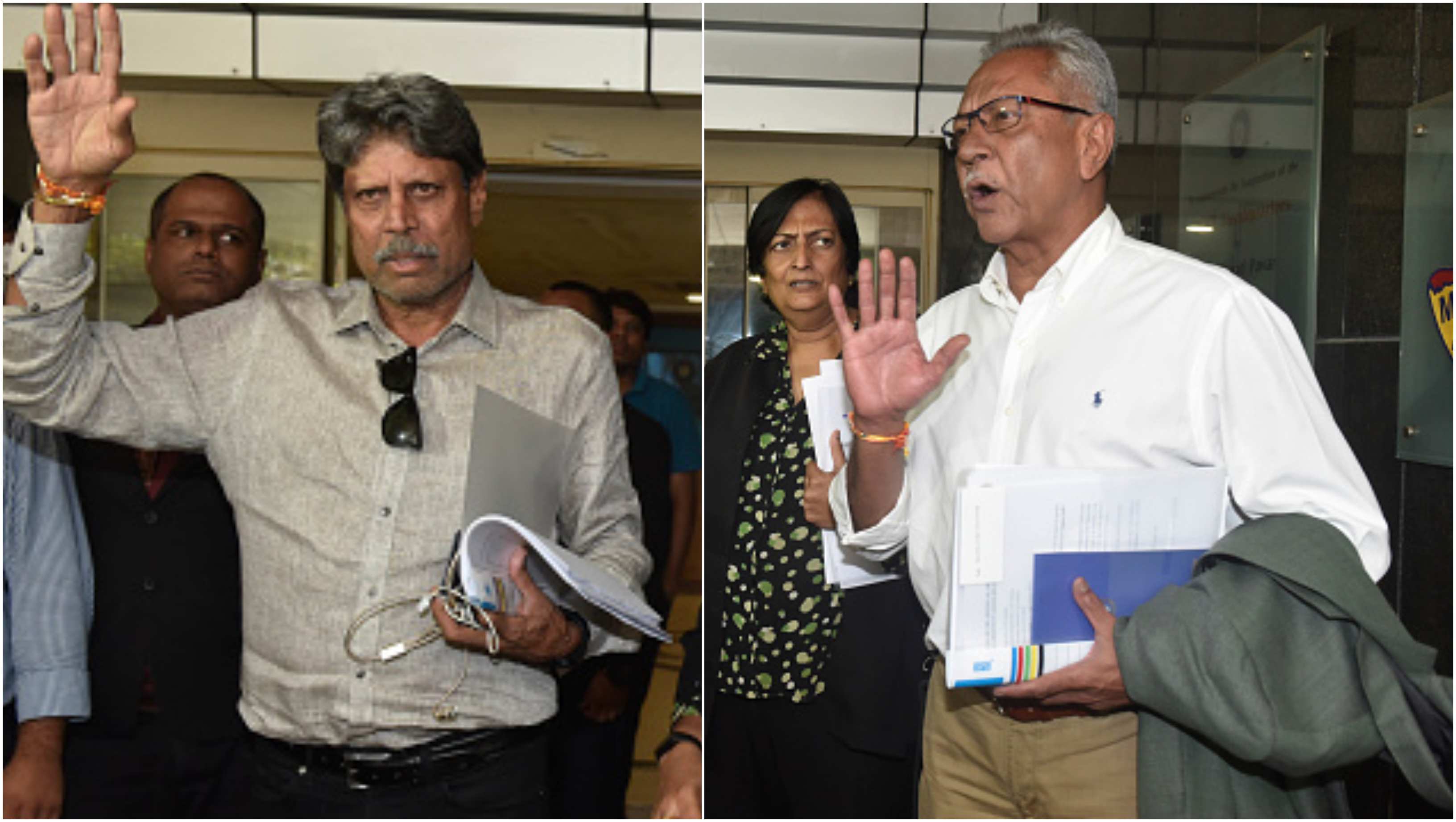 Kapil Dev and Anshuman Gaekwad | Getty