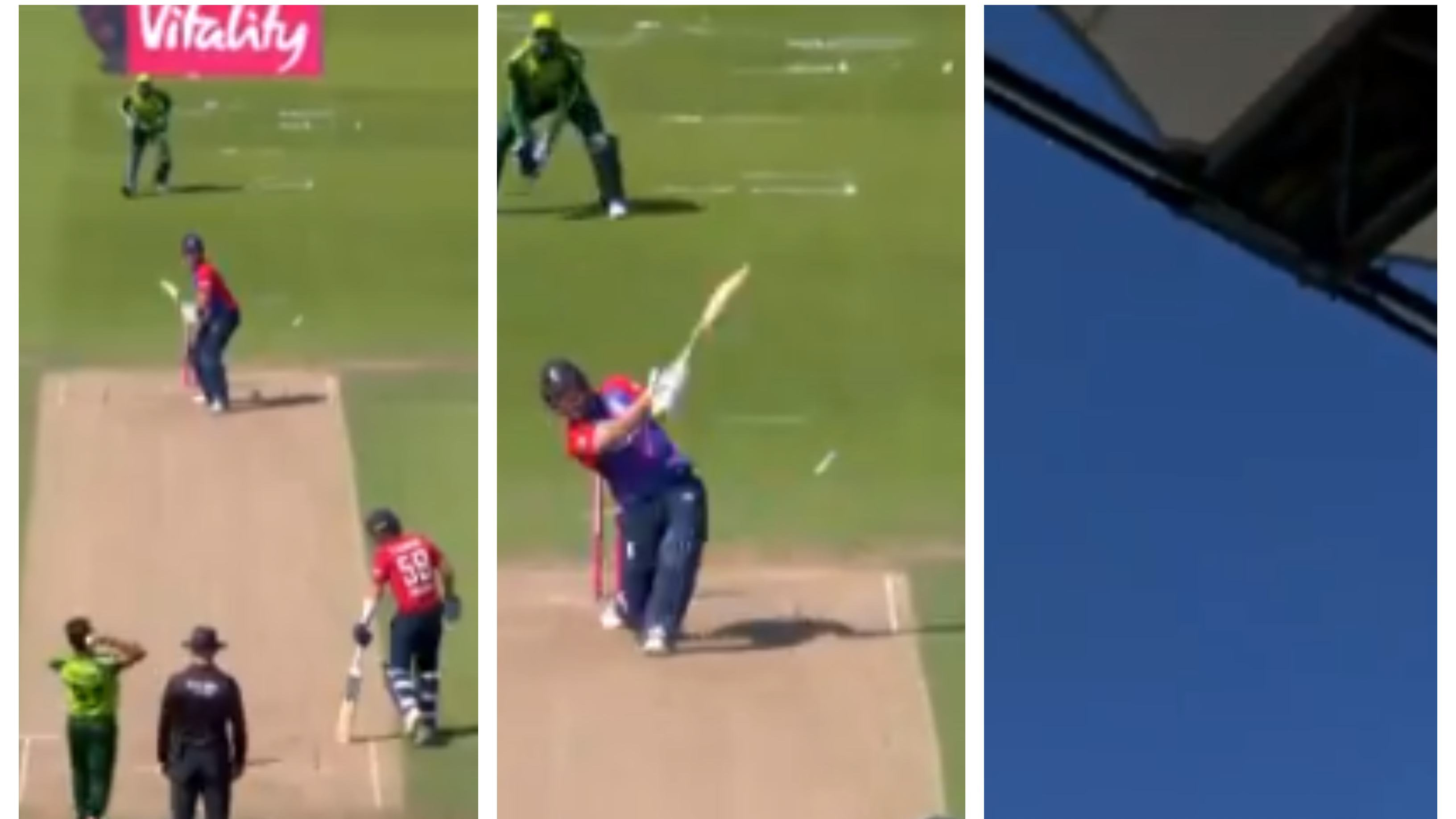 ENG v PAK 2021: WATCH – “Biggest six ever?”, Liam Livingstone smashes Haris Rauf out of the ground