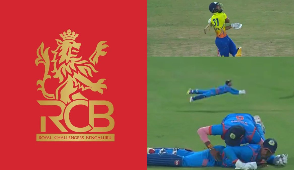 RCB took a dig at Ruturaj Gaikwad after he was caught by Jitesh Sharma | X