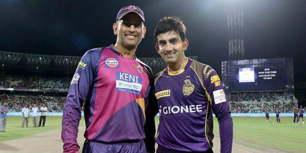Gambhir and Dhoni are multiple time IPL winning captains | Getty