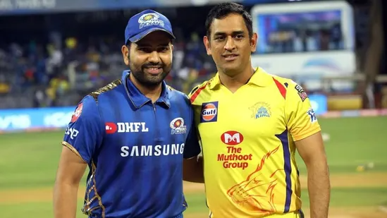 MS Dhoni and Rohit Sharma | BCCI/IPL