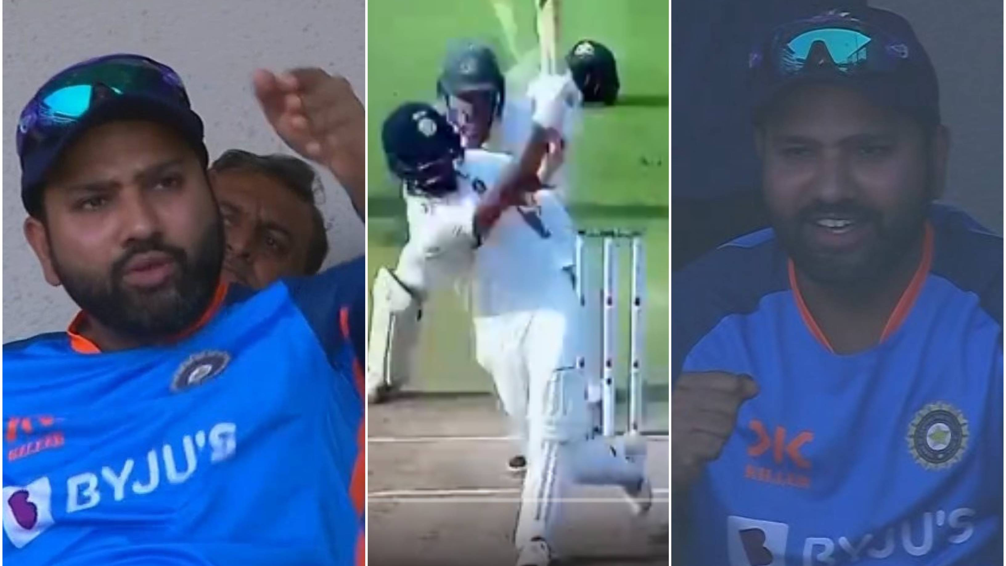 IND v AUS 2023: WATCH - Pujara hits Lyon for a big six after Rohit sends out a message from dressing room, commentators in awe