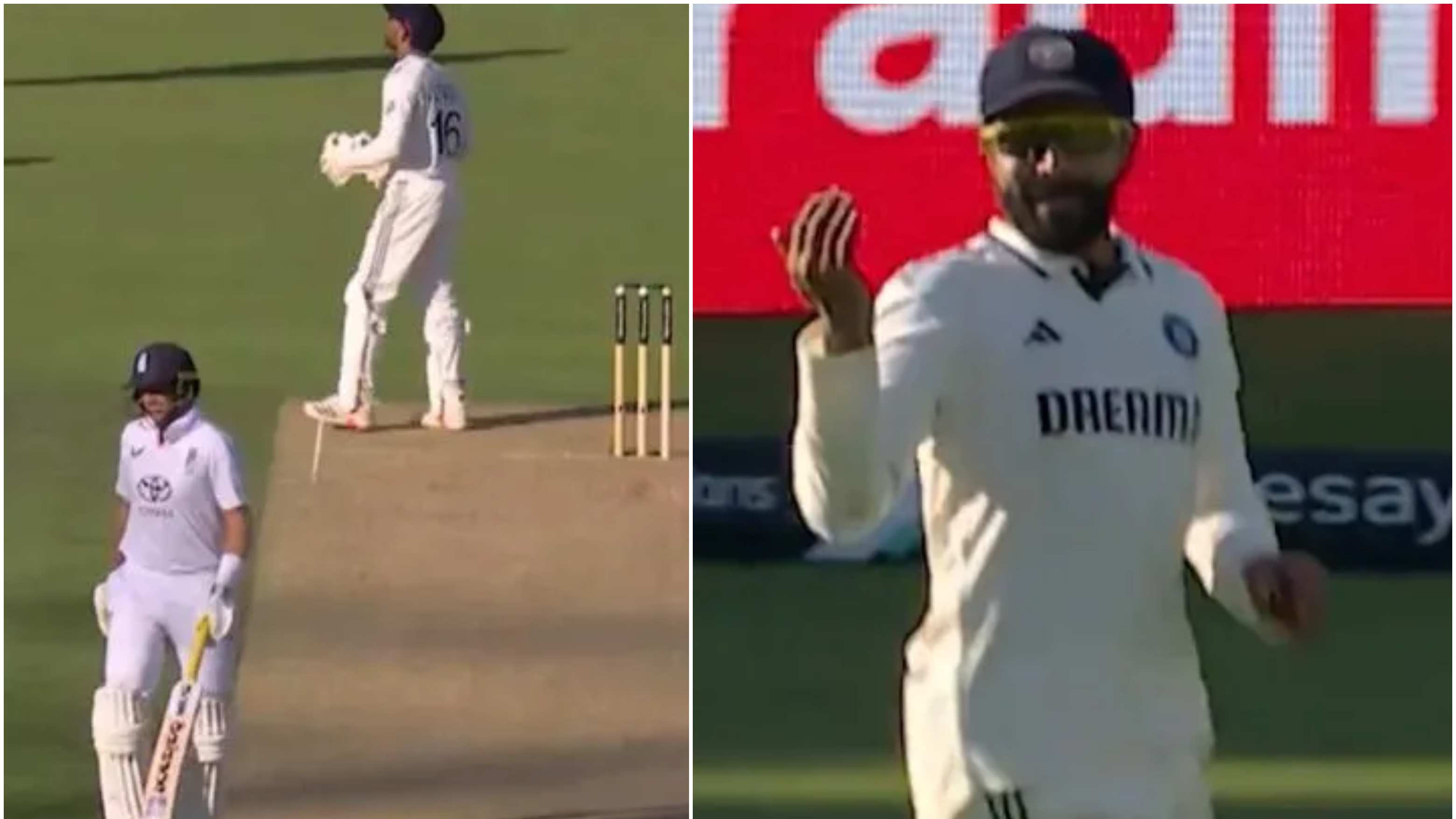 ENG v IND 2025: WATCH – Ravindra Jadeja playfully teases Joe Root on 99, dares him to complete century by taking 2 runs