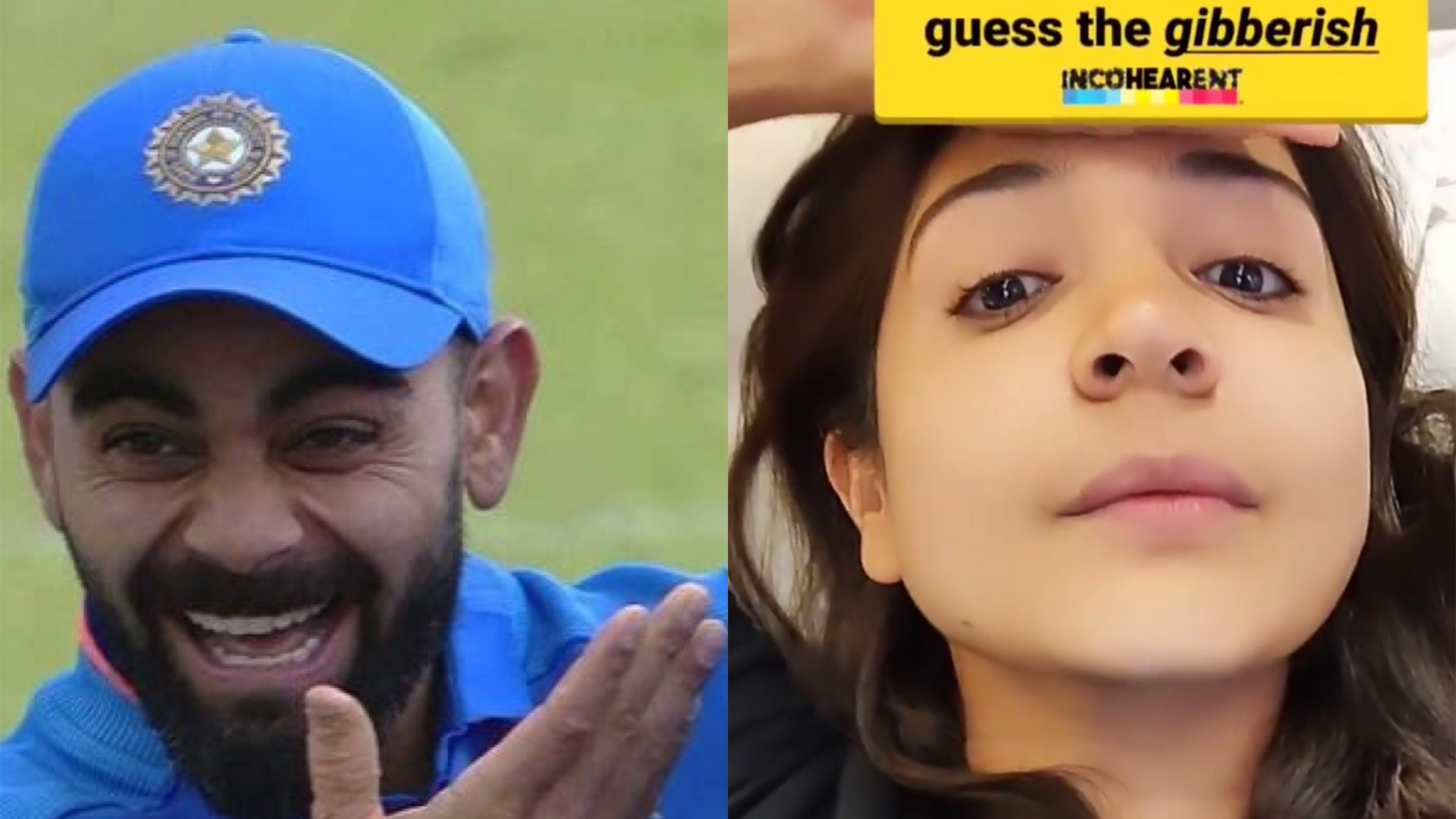 WATCH: Anushka Sharma tries 'Gibberish' Instagram filter with Virat Kohli helping her out