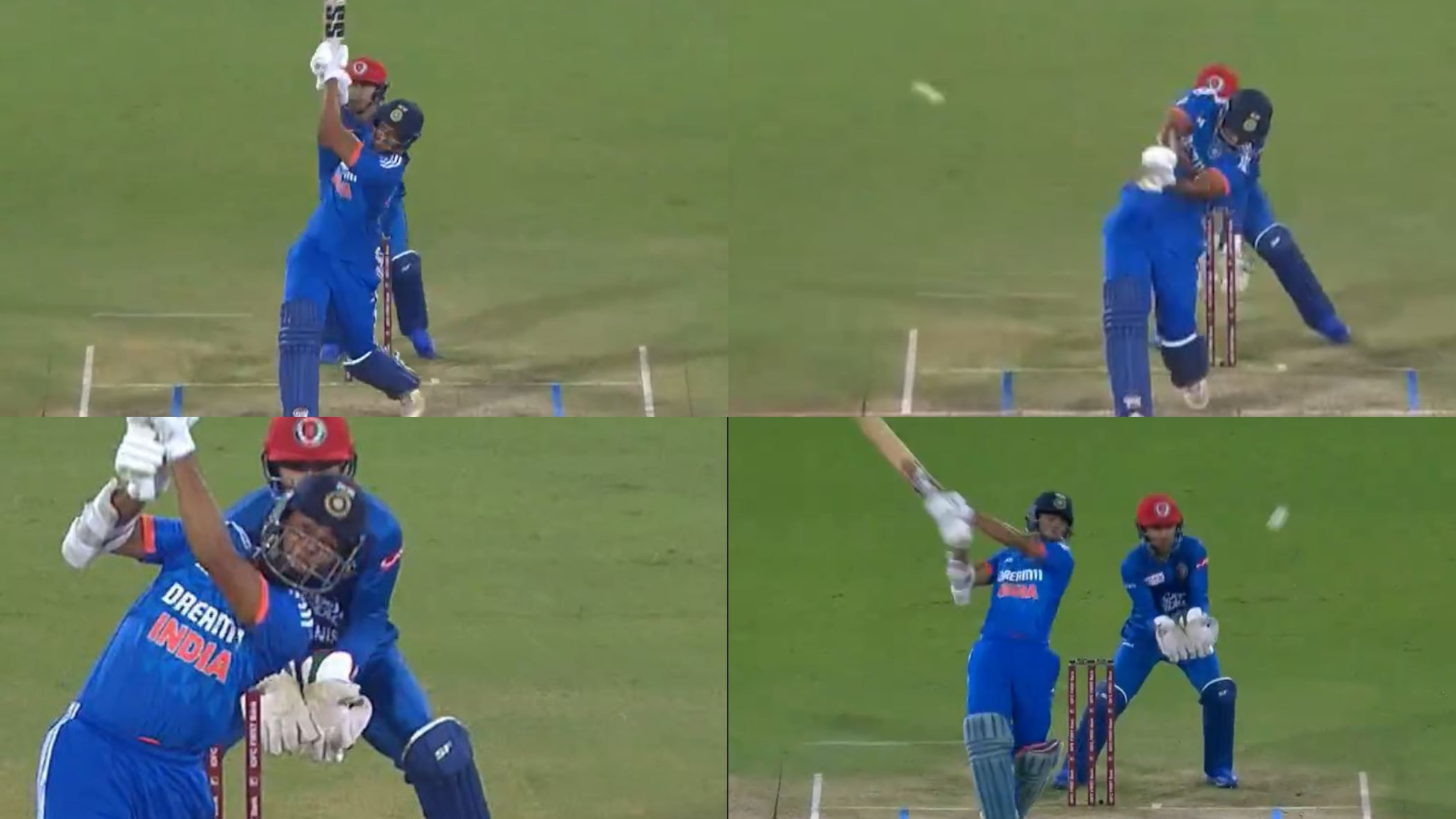 IND v AFG 2024: WATCH- Shivam Dube's 3 huge sixes, Yashasvi Jaiswal's fireworks as India wins 2nd T20I by 6 wickets