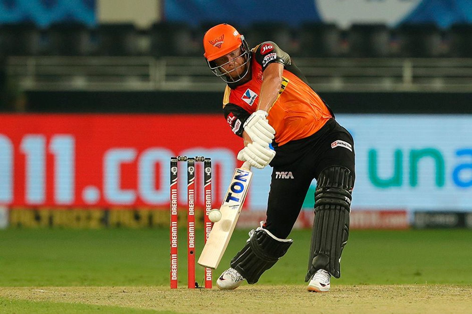 Jonny Bairstow played 97 runs knock against SRH in first fixture of this IPL. (Photo - BCCI / IPL)