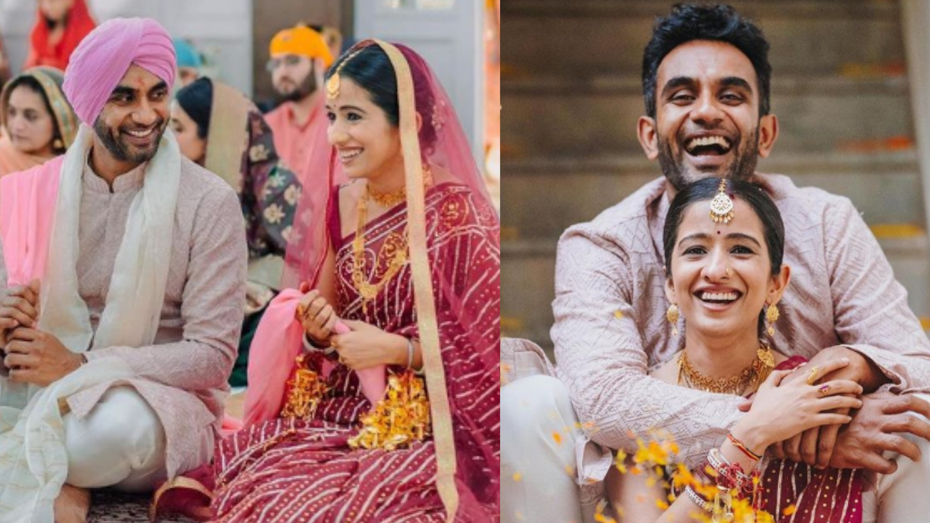 Jayant Yadav marries Disha Chawla in an intimate ceremony; Yuzvendra Chahal wishes the couple
