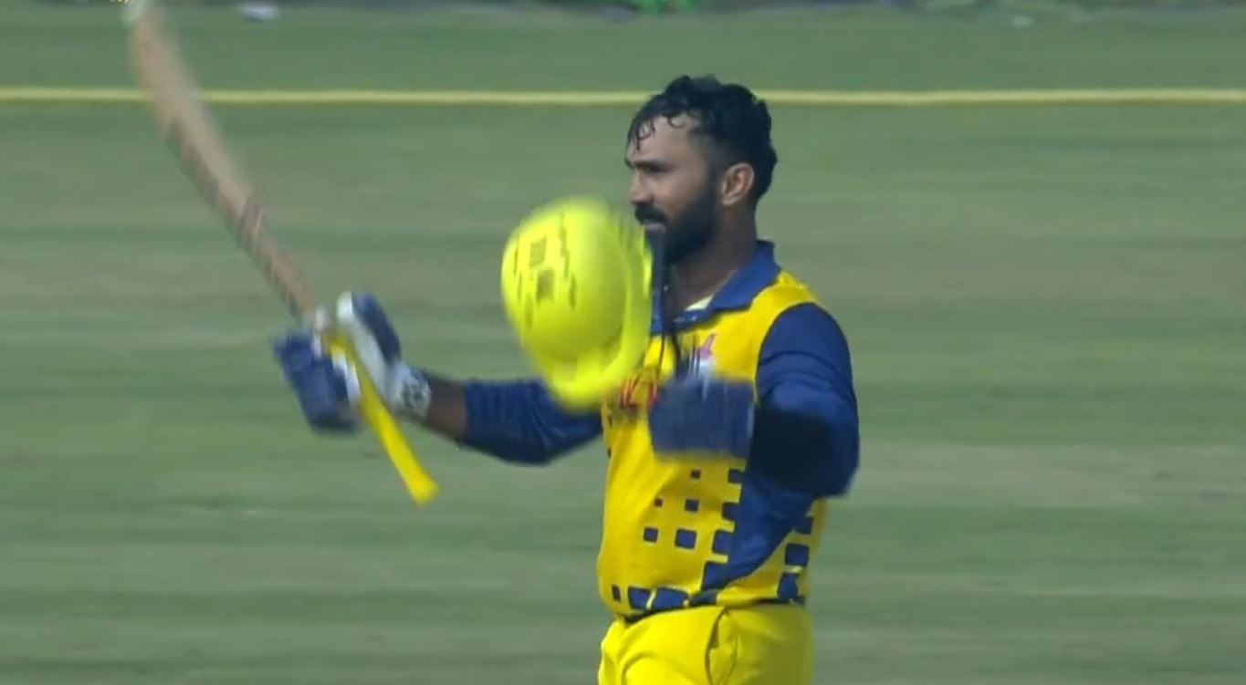 Dinesh Karthik made 116 for TN | Twitter