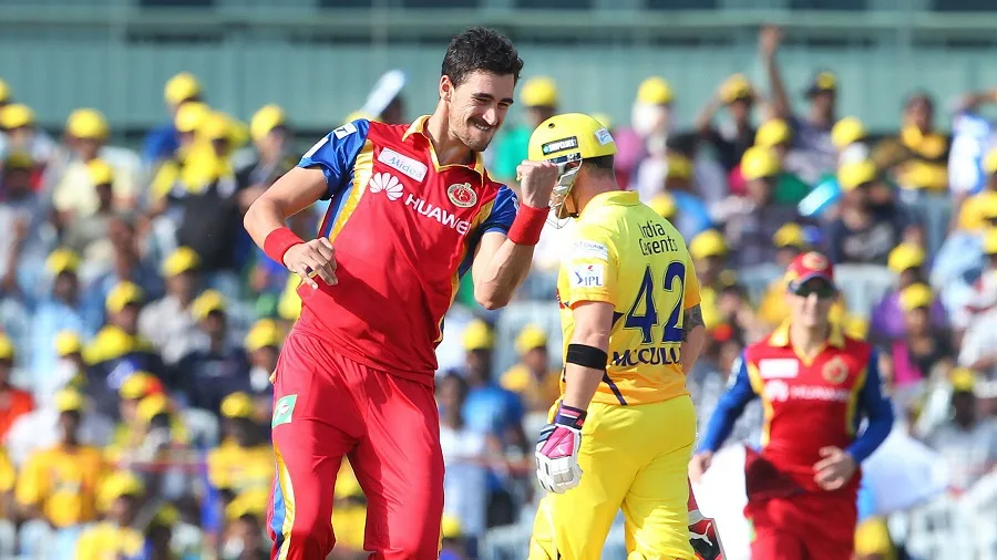 Mitchell Starc played two IPL seasons for RCB in 2014, 2015 | IPL