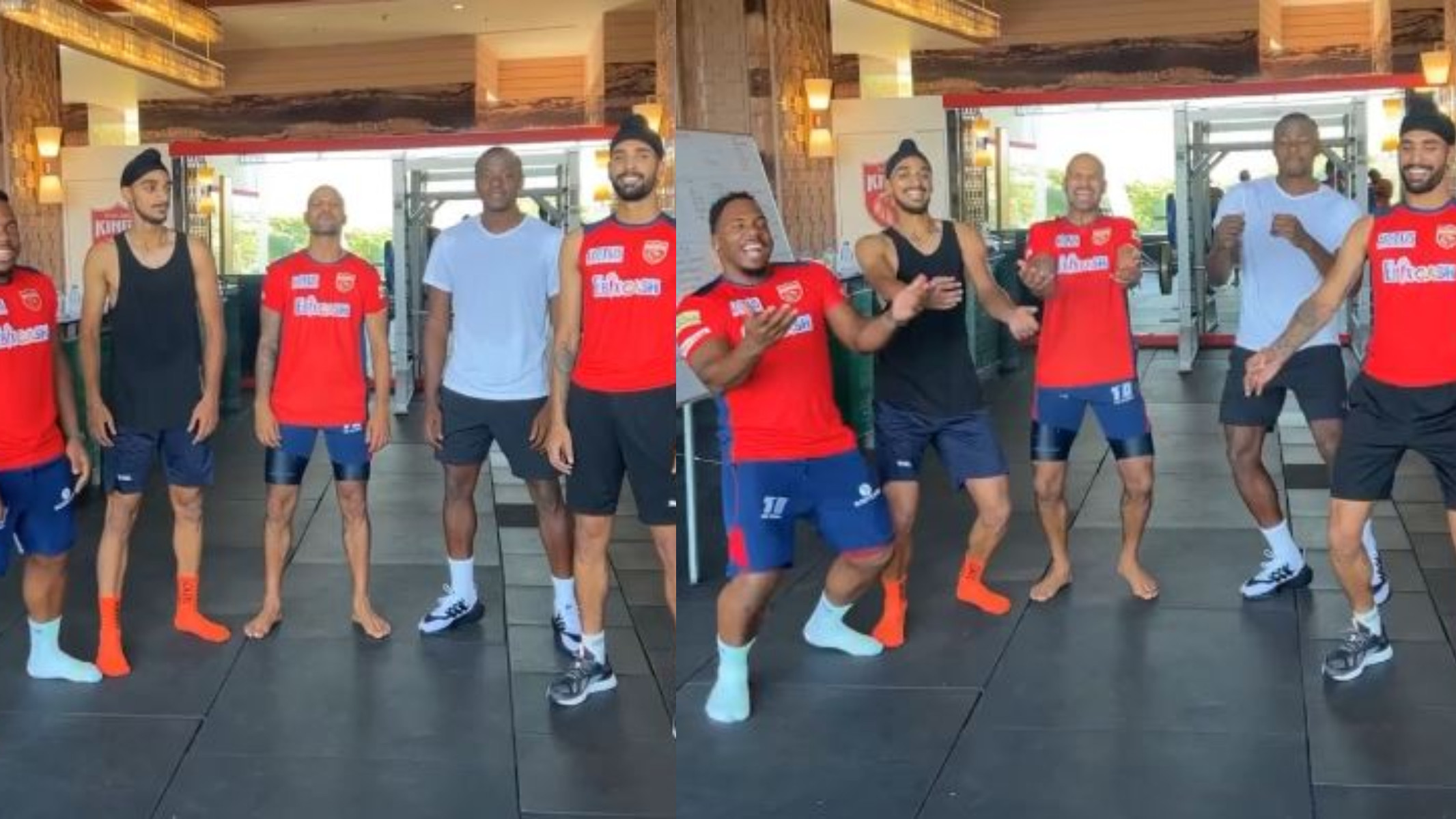IPL 2022: WATCH- Shikhar Dhawan gets his PBKS teammates to dance on a viral trend