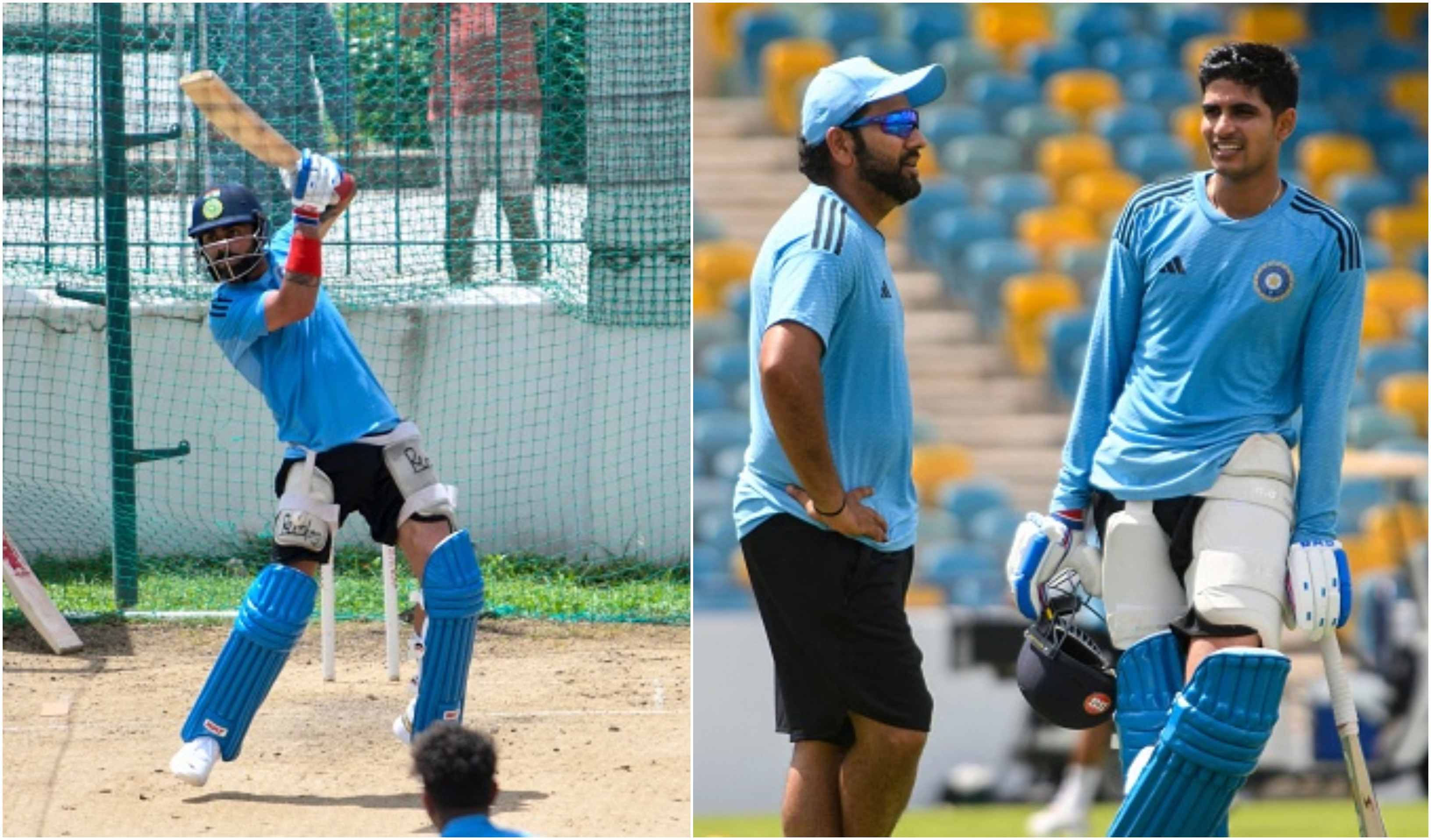 Virat Kohli, Rohit Sharma and Shubman Gill | Getty