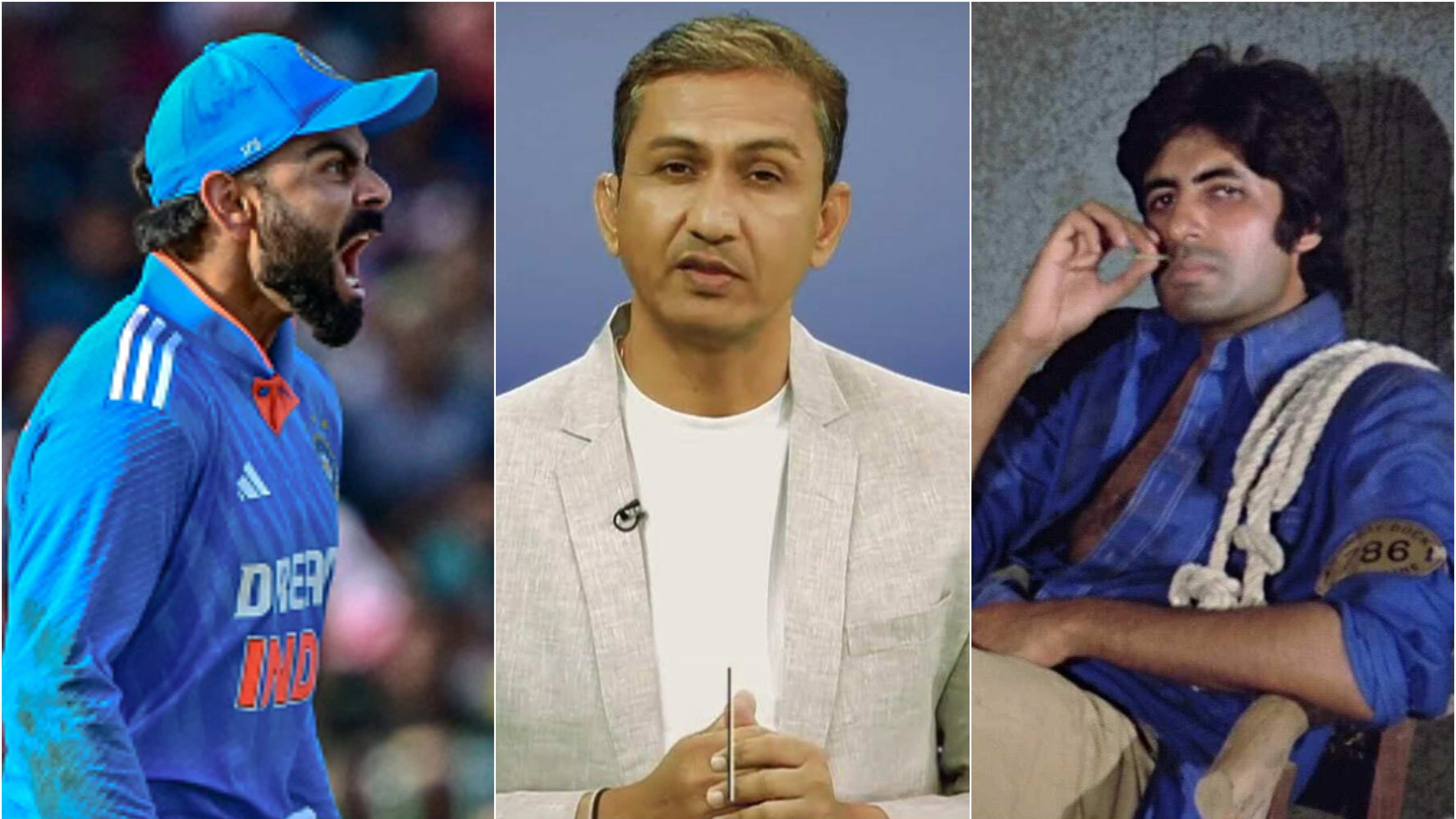 “He changed India's image,” Bangar likens Virat Kohli’s fiery on-field persona to Amitabh Bachchan’s 'angry young man'