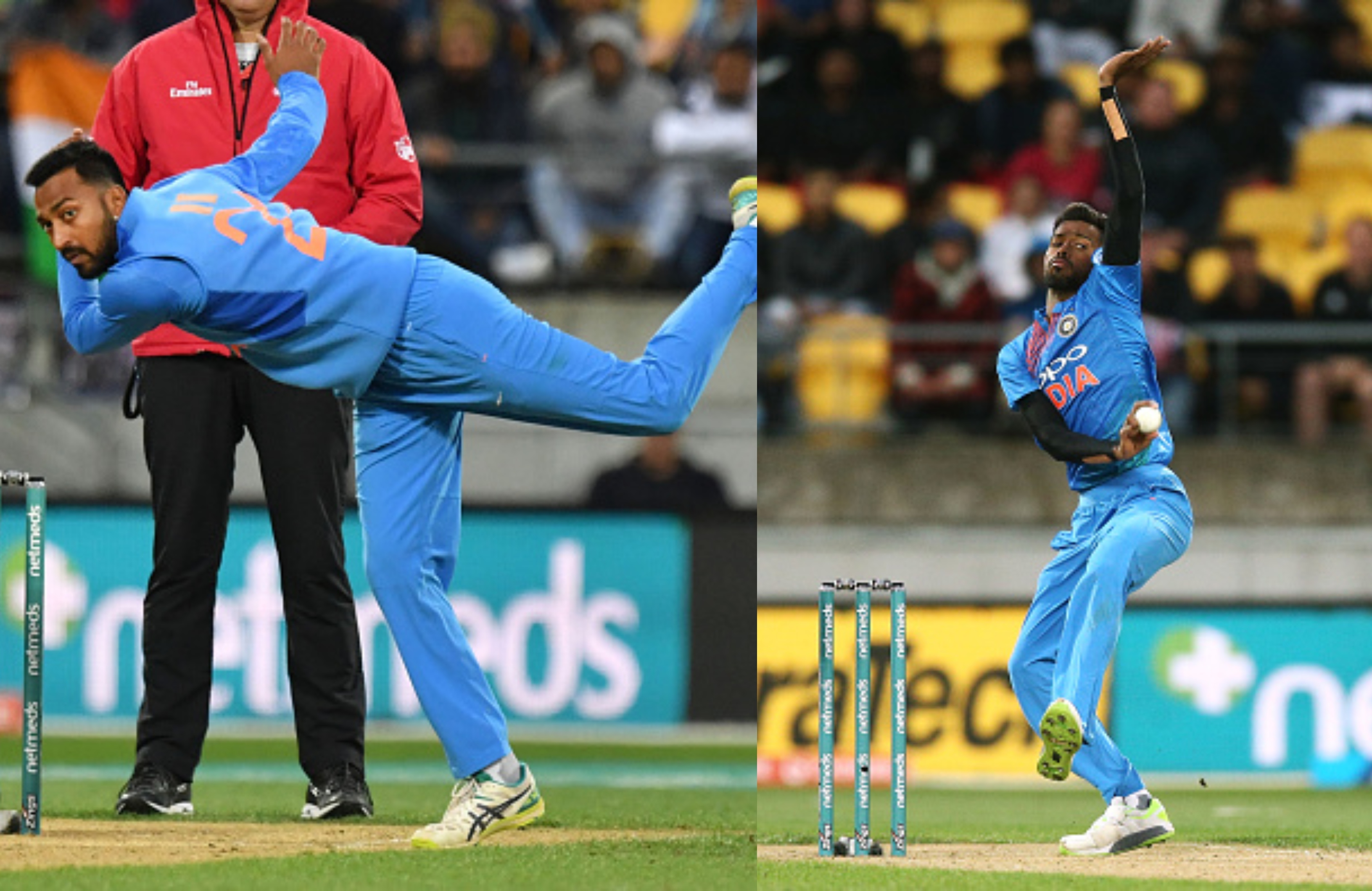 Hardik and Krunal played for the first time at international level for India in Wellington | Getty Images