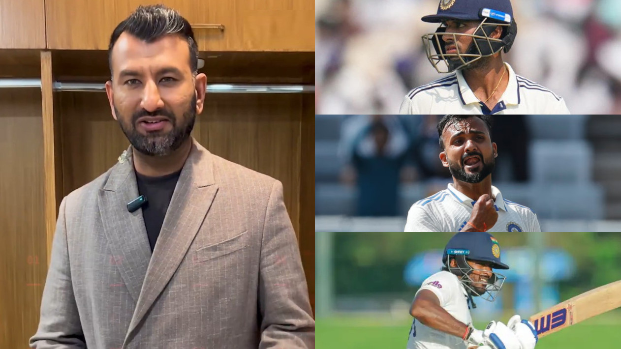 NZ v IND 2026: WATCH- Cheteshwar Pujara snubs Sundar, Akash Deep and Sudharsan from his India XI for 1st Test v New Zealand