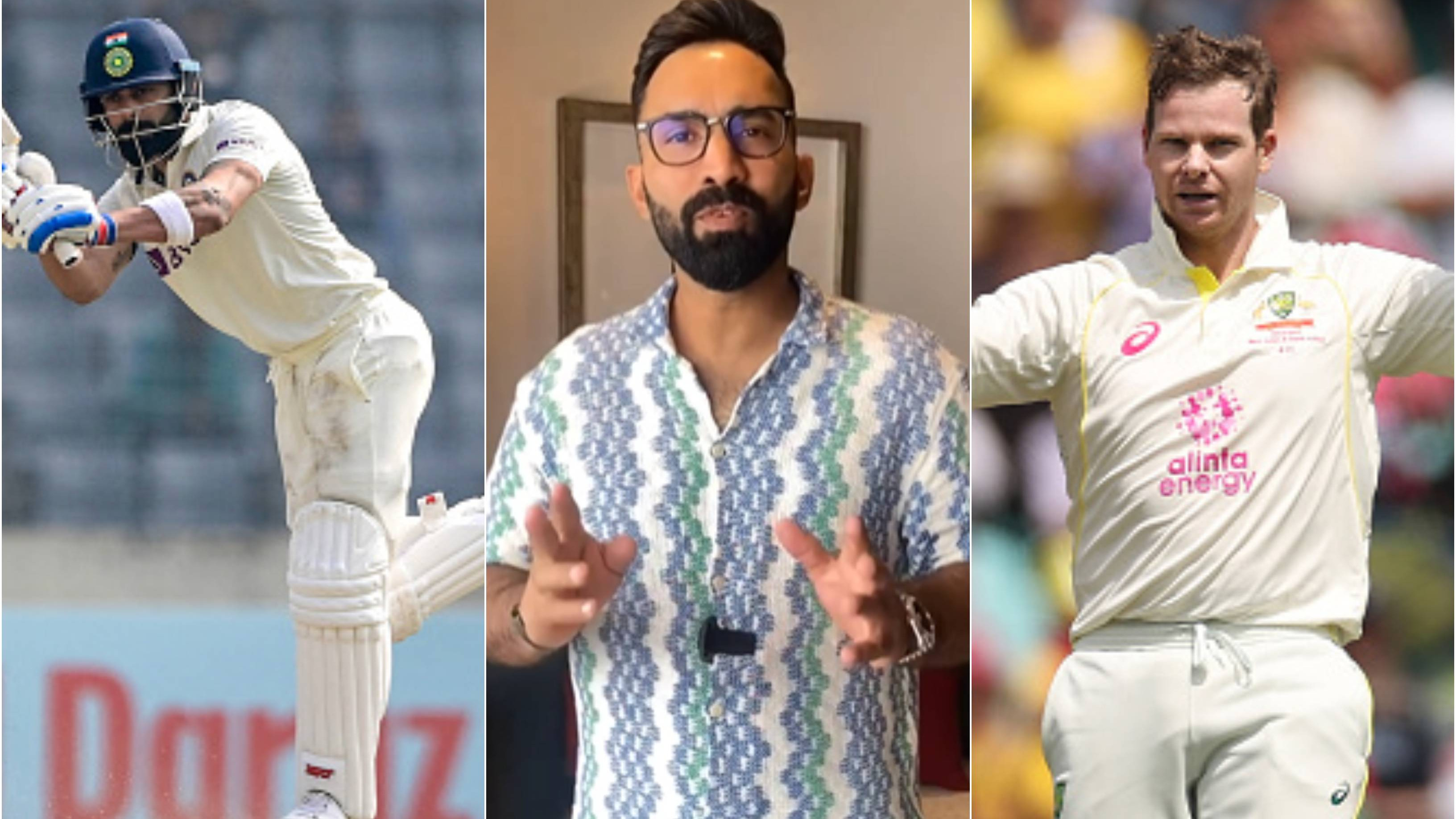 IND v AUS 2023: WATCH – Kohli, Smith feature in Dinesh Karthik’s list of five key players for Border-Gavaskar Trophy