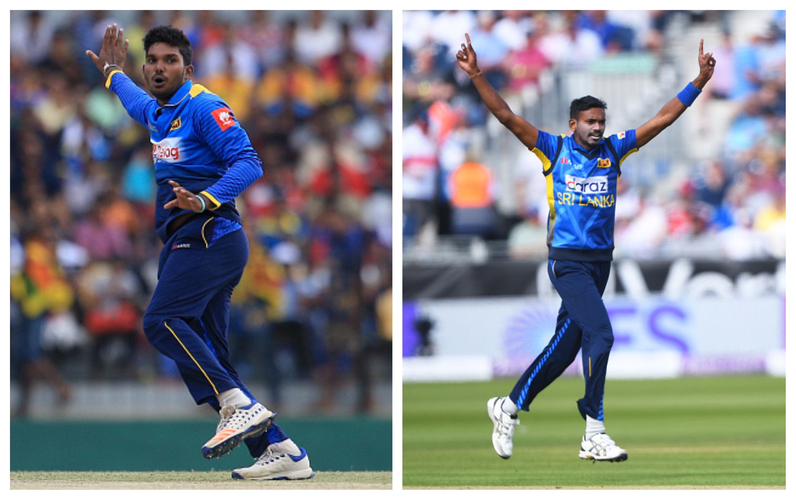 Wanidu Hasaranga and Dushmantha Chameera will play for RCB in the remainder of IPL 2021 | Getty
