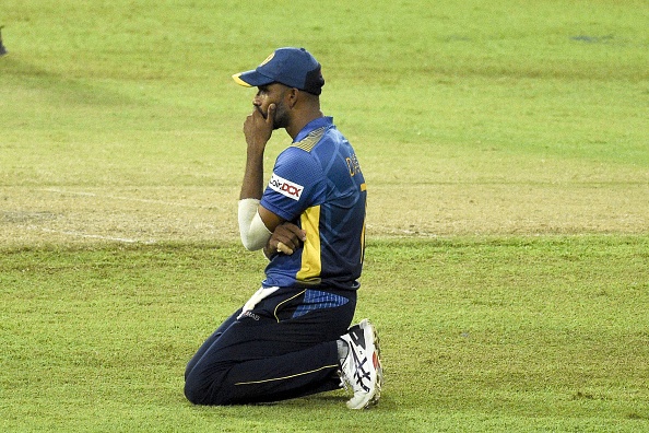 Shanaka was disappointed as Sri Lanka failed to chase 164 in the first T20I against India | Getty