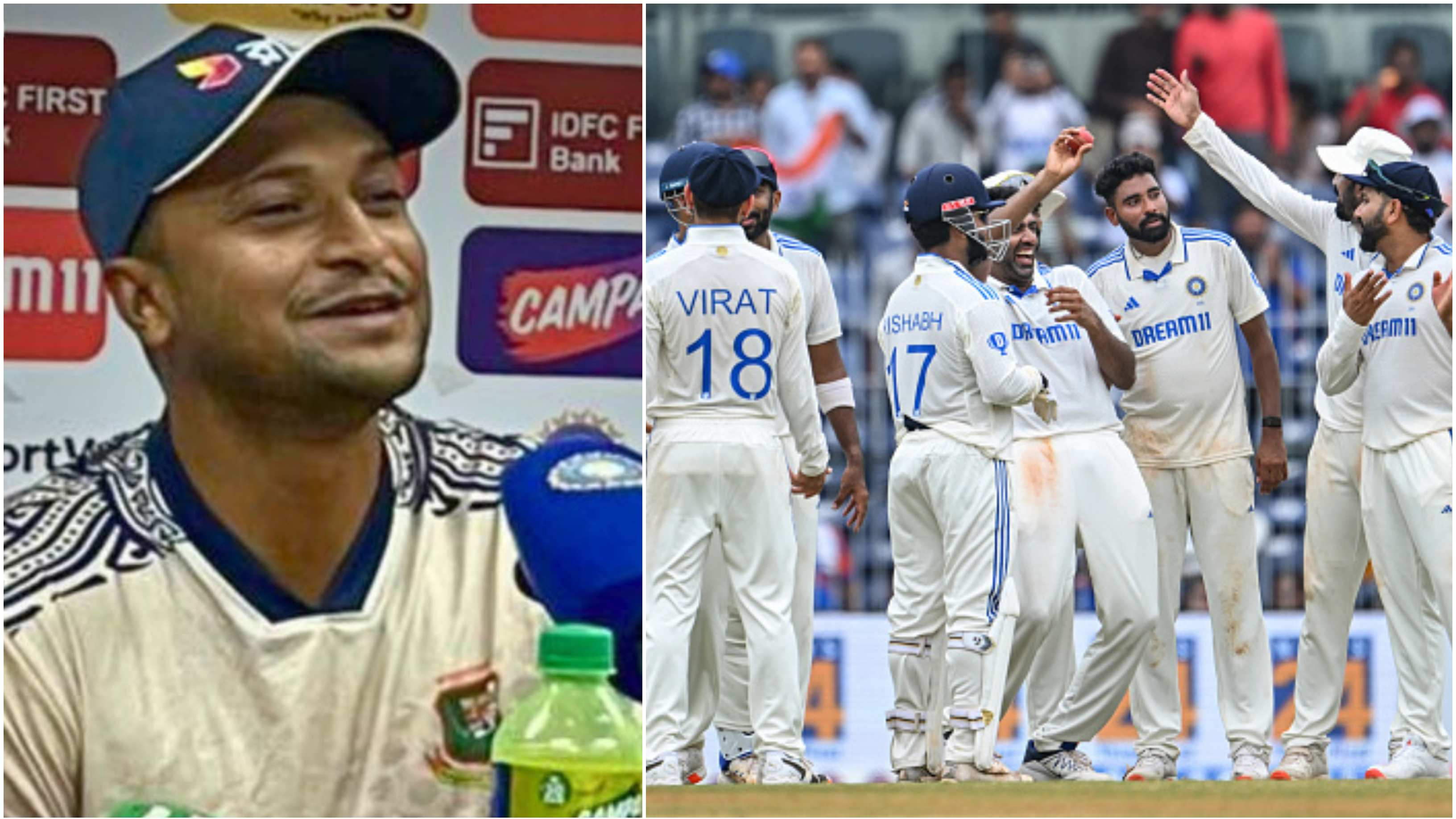 IND v BAN 2024: Shakib Al Hasan lauds 'unbeatable' India ahead of Kanpur Test, admits pitches don't matter against them