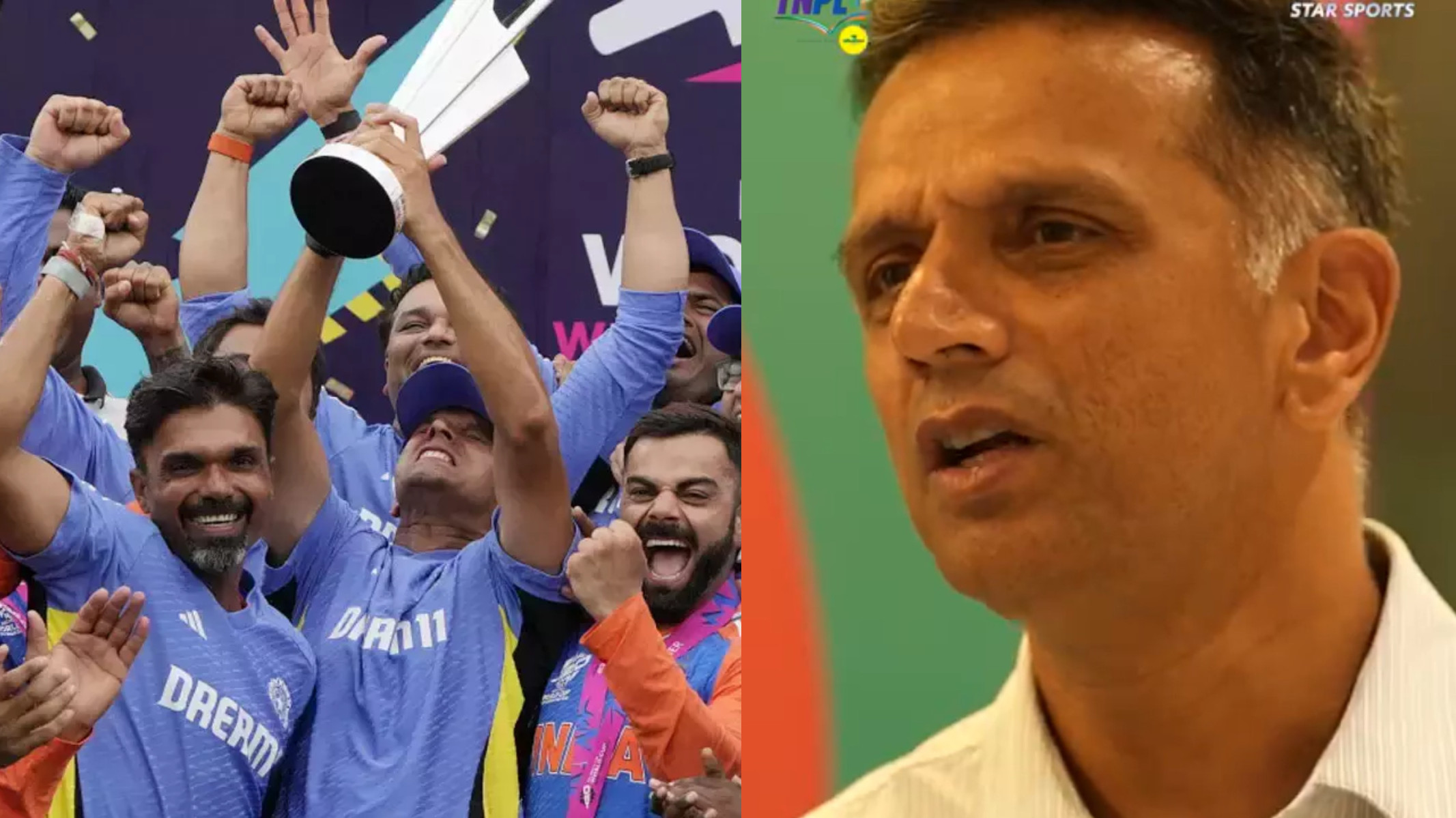 WATCH- Rahul Dravid talks about his wild celebration after India’s T20 World Cup 2024 win