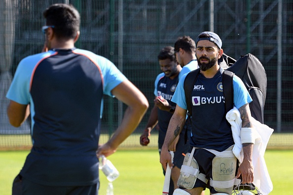 India's practice session in Manchester on Sept 9 was cancelled | Getty