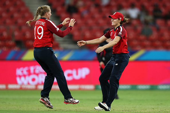 Sophie Ecclestone and Natalie Sciver where the stars for England team | Getty