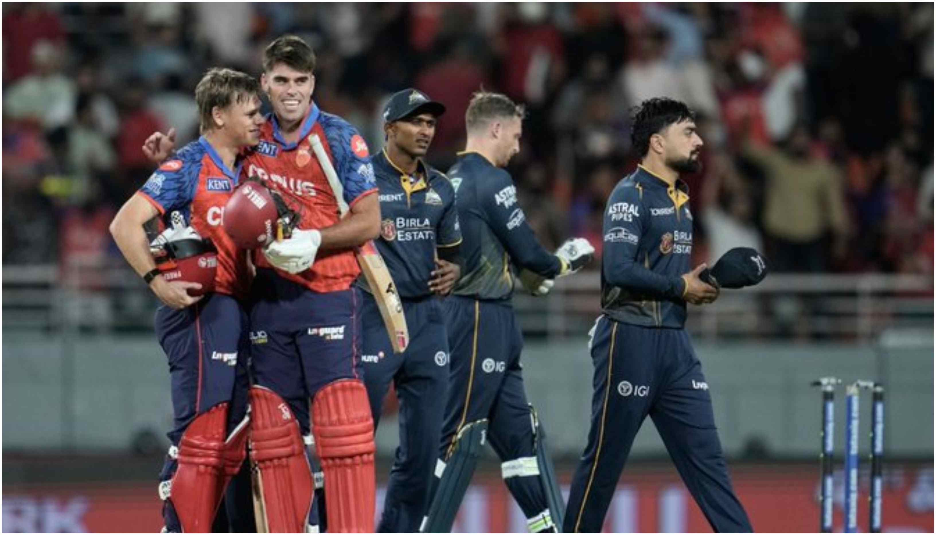 PBKS defeated GT by three wickets | AP