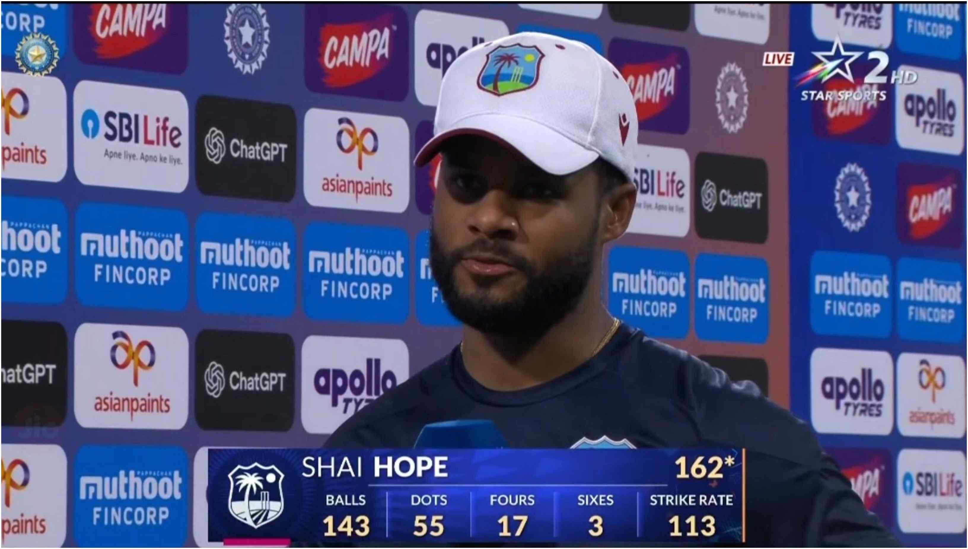 Shai Hope | Star Sports