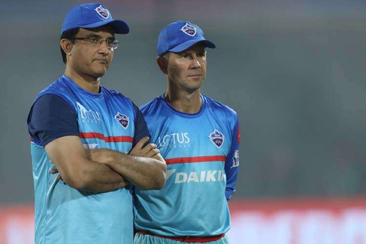 Sourav Ganguly will be working closely with DC head coach Ricky Ponting | DC Twitter