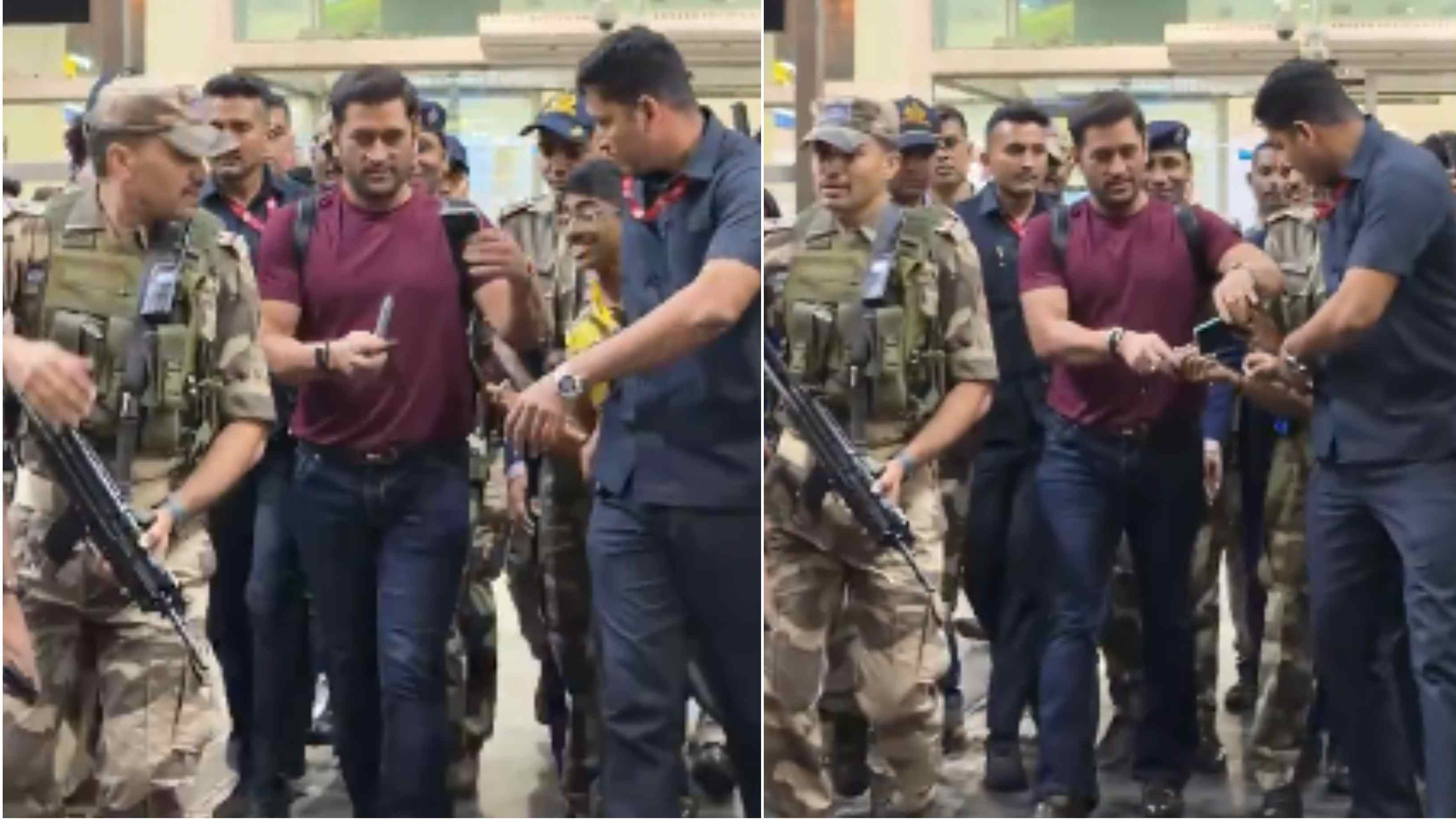 WATCH: MS Dhoni arrives in Chennai to join CSK’s pre-season camp ahead of IPL 2026
